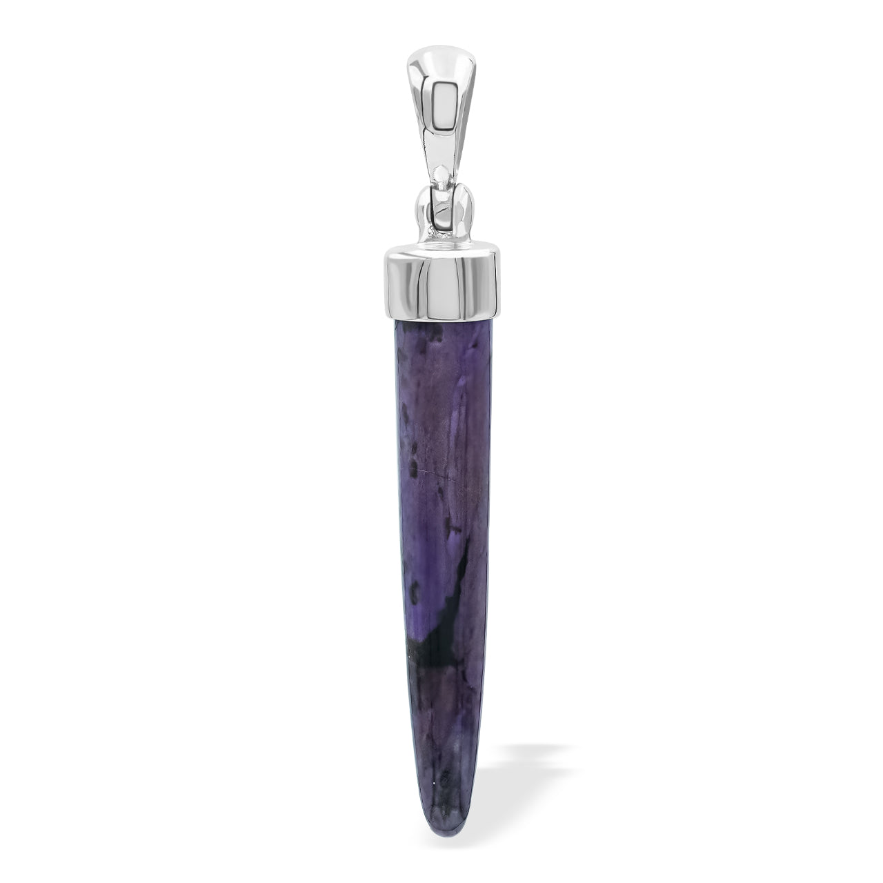 Sugilite Pendant in Sterling Silver