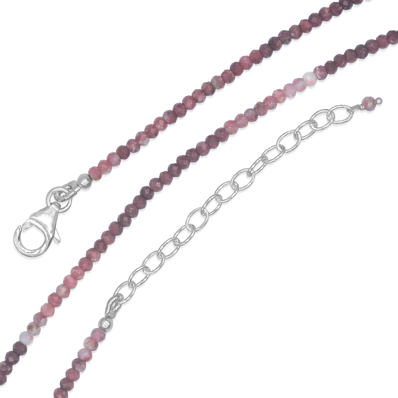 Thulite Bead Necklace