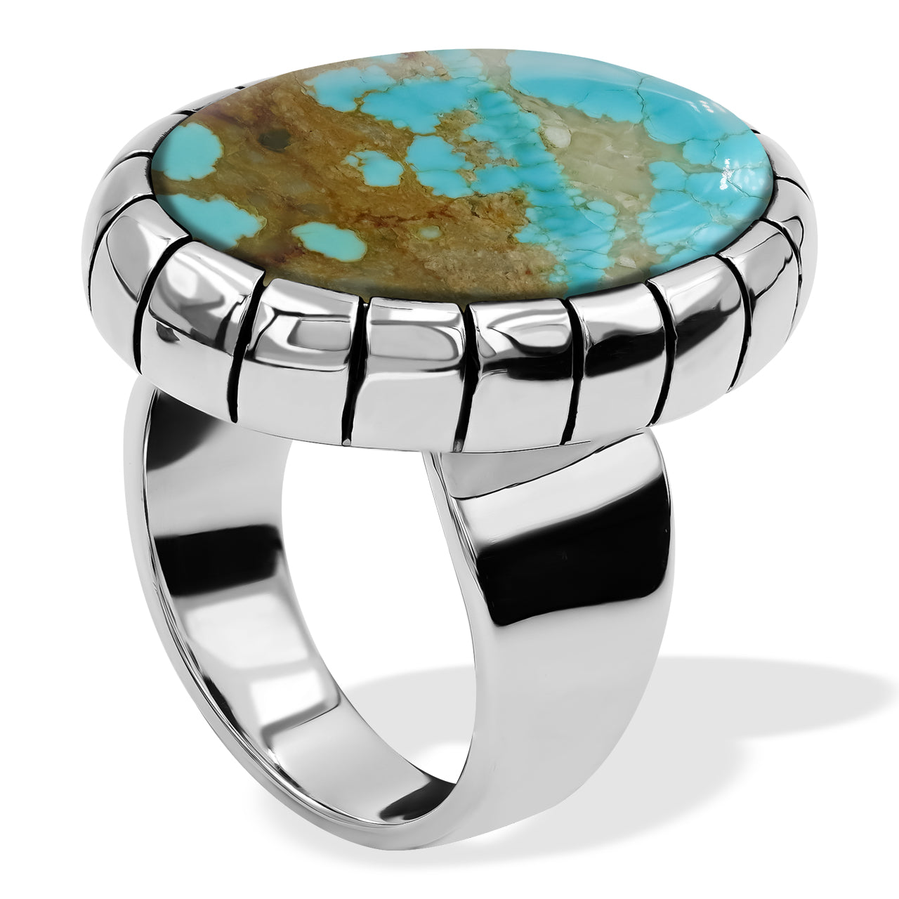 #8 Nevada Turquoise New Style Ring