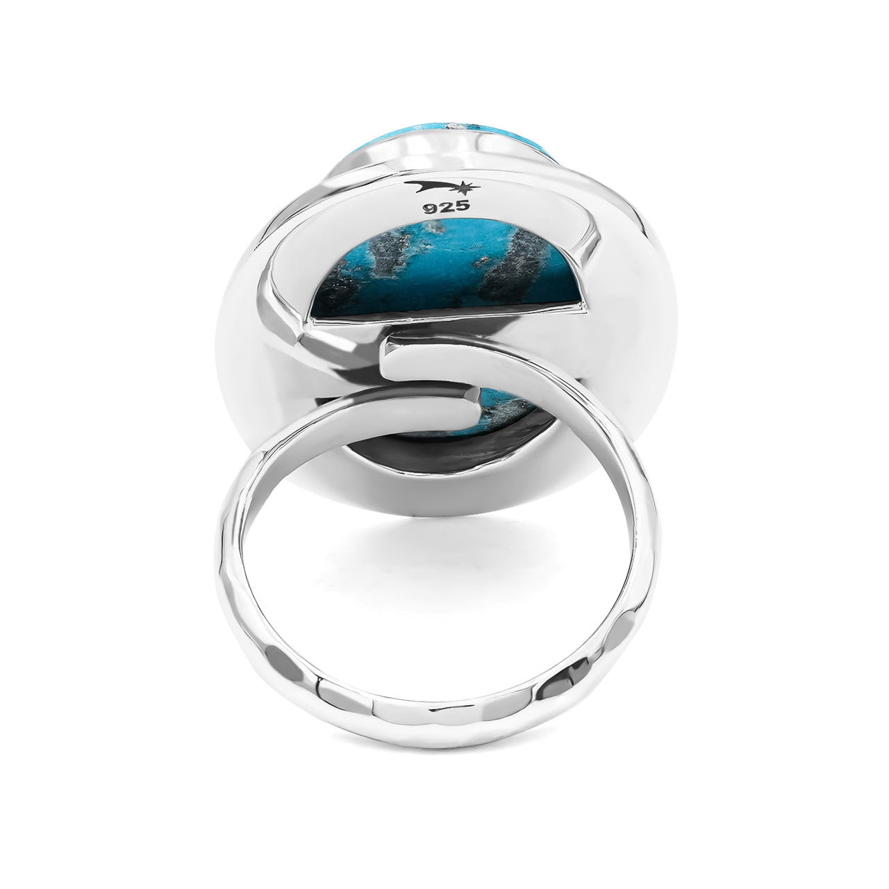 Oval Shape Persian Turquoise Ring