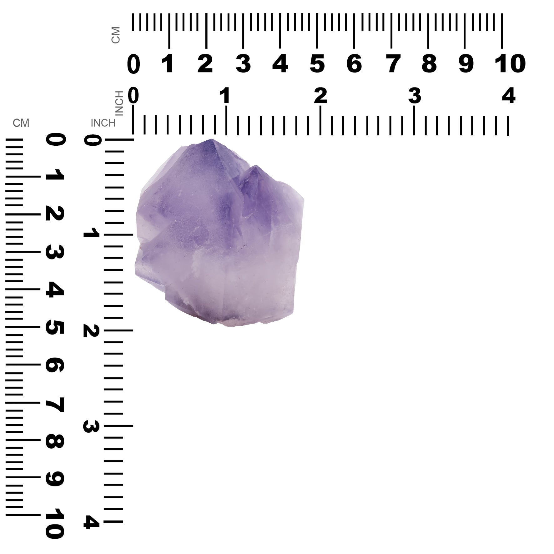 Hourglass Amethyst Crystal