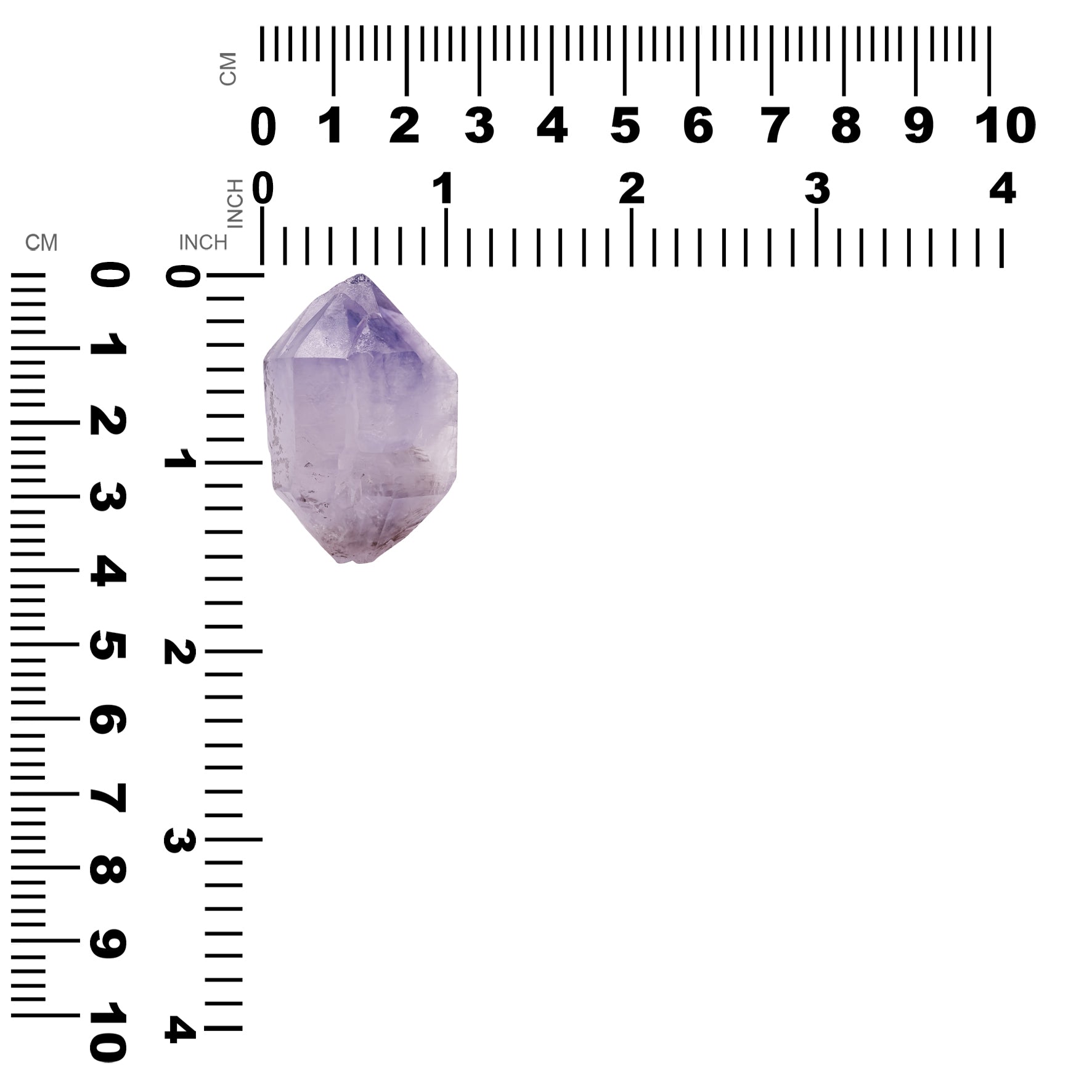 Hourglass Amethyst Crystal