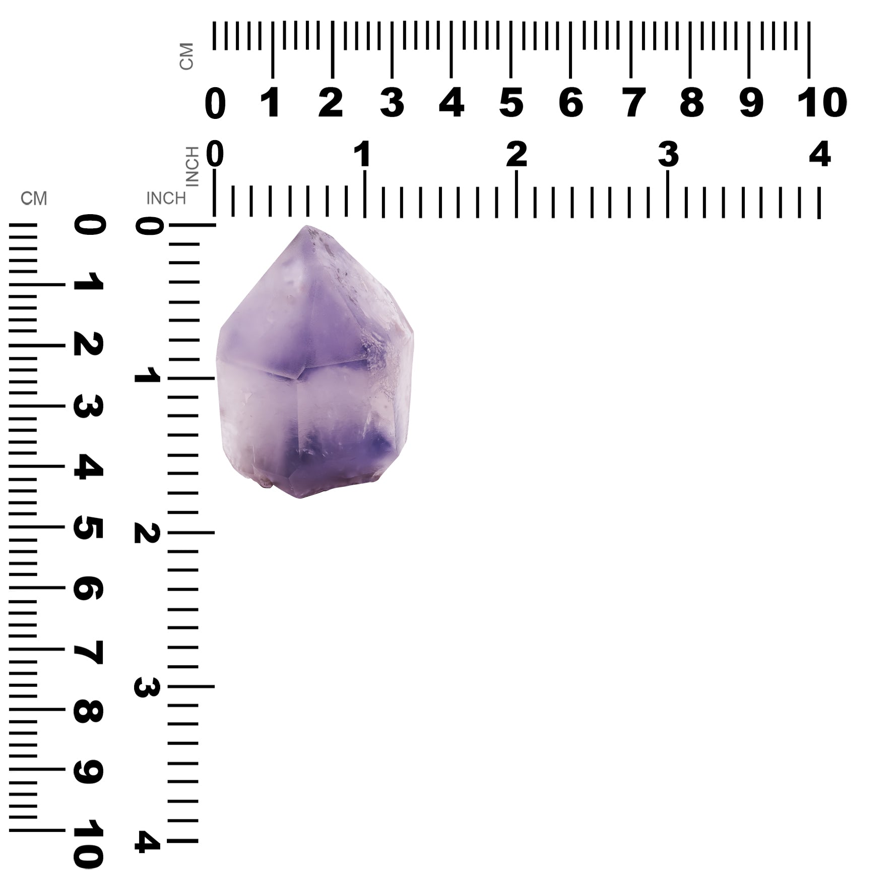 Hourglass Amethyst Crystal