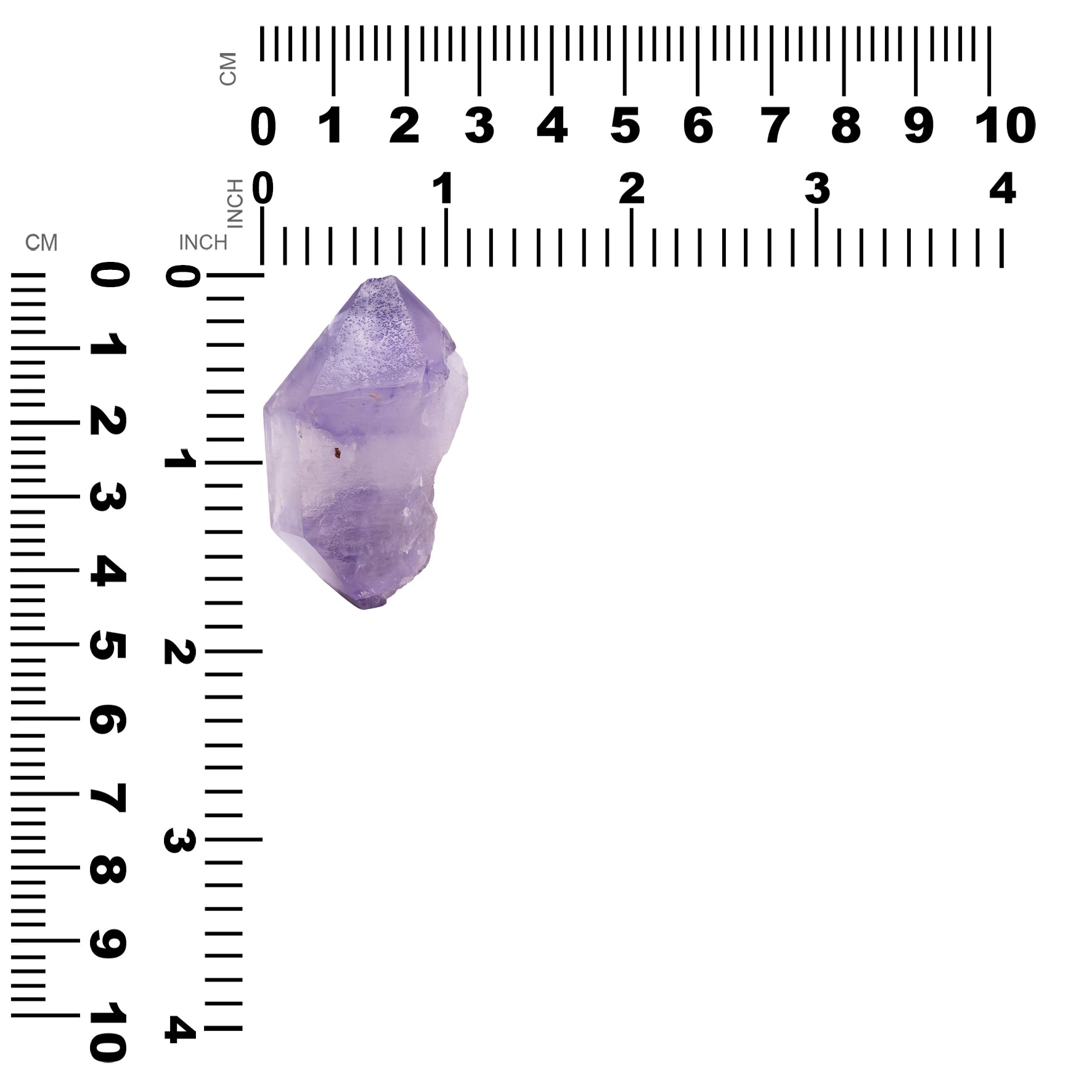 Hourglass Amethyst Crystal