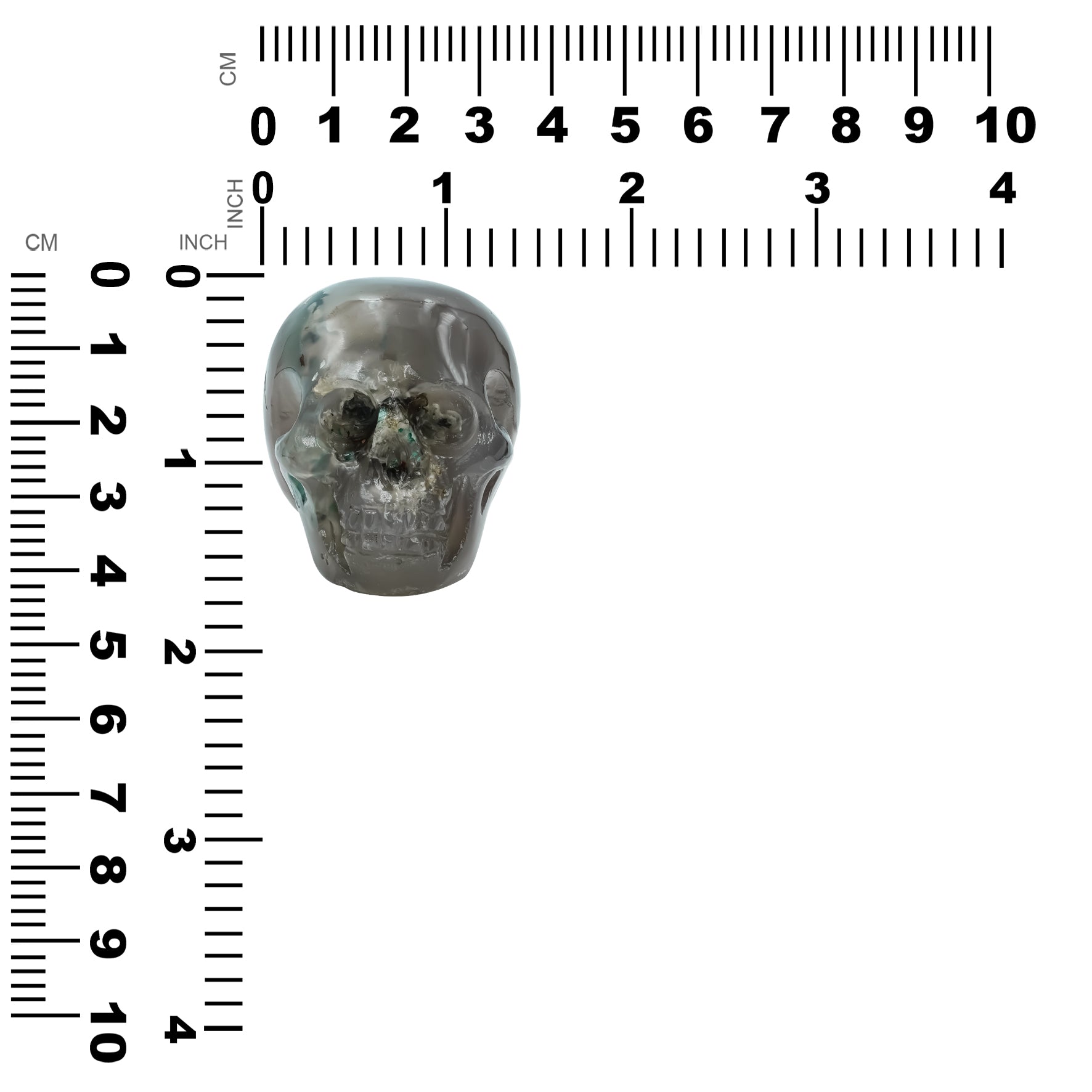 Gem Silica Skull Carving 662.5cts