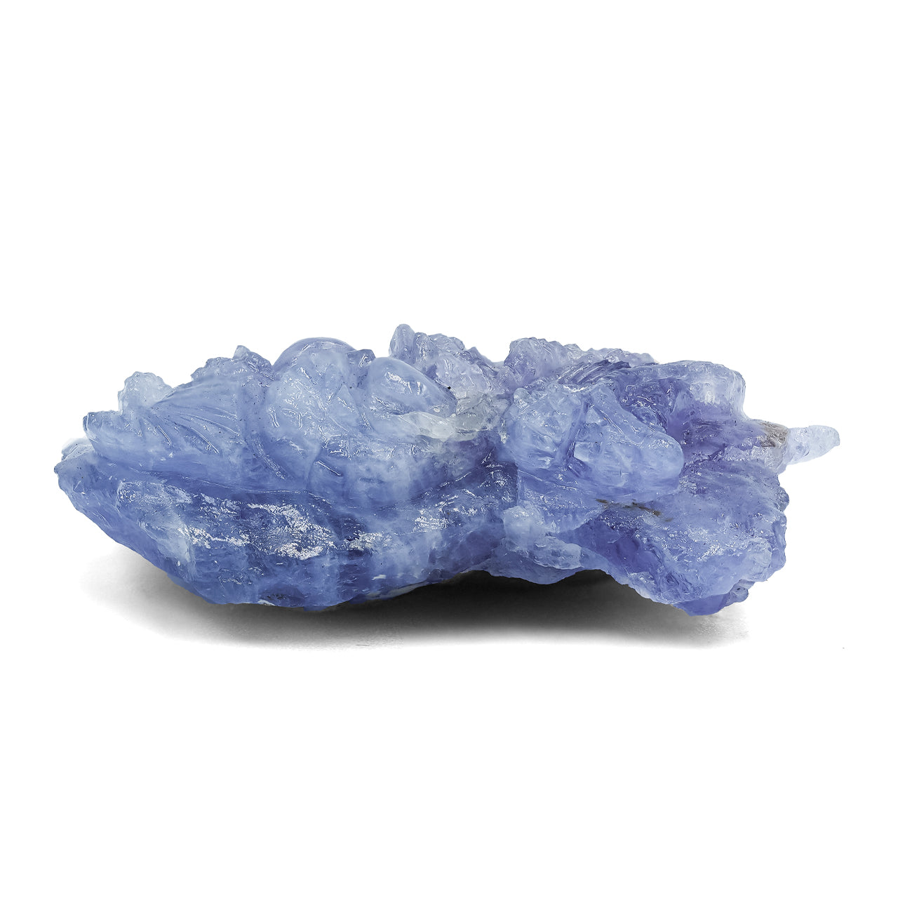 Fluorescent Hackmanite Carving