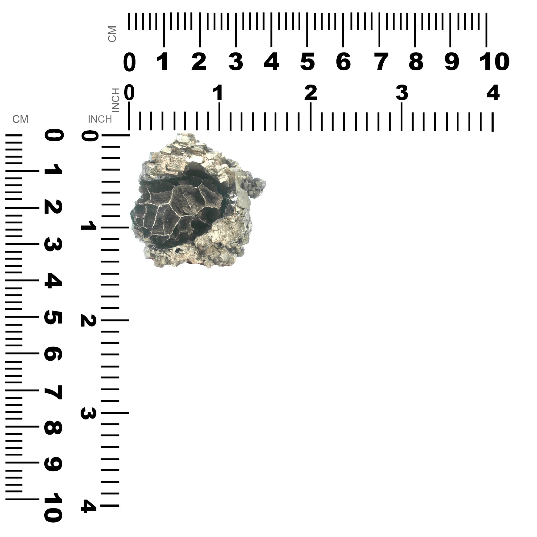 Rough Pyrite Crystal 205.4ct Collector's Piece