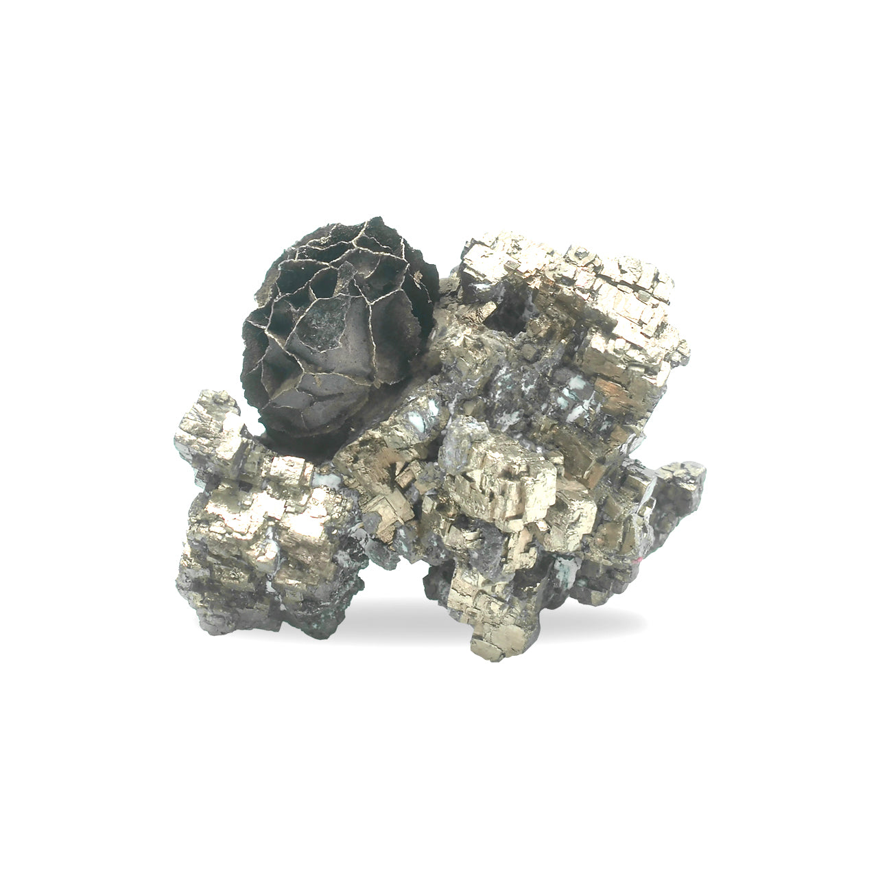 Rough Pyrite Crystal 311.1ct Collector's Piece