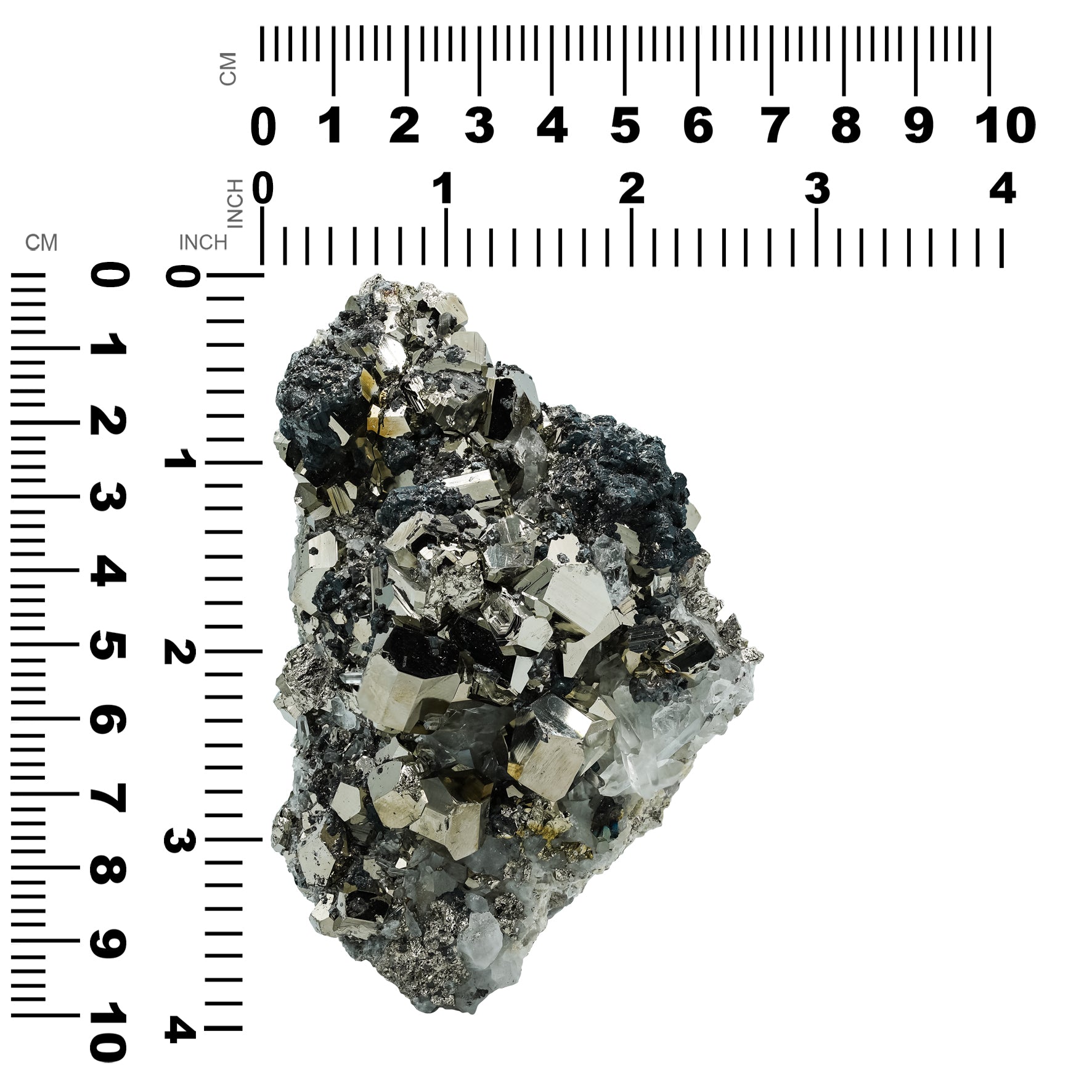 Rainbow Pyrite Specimen