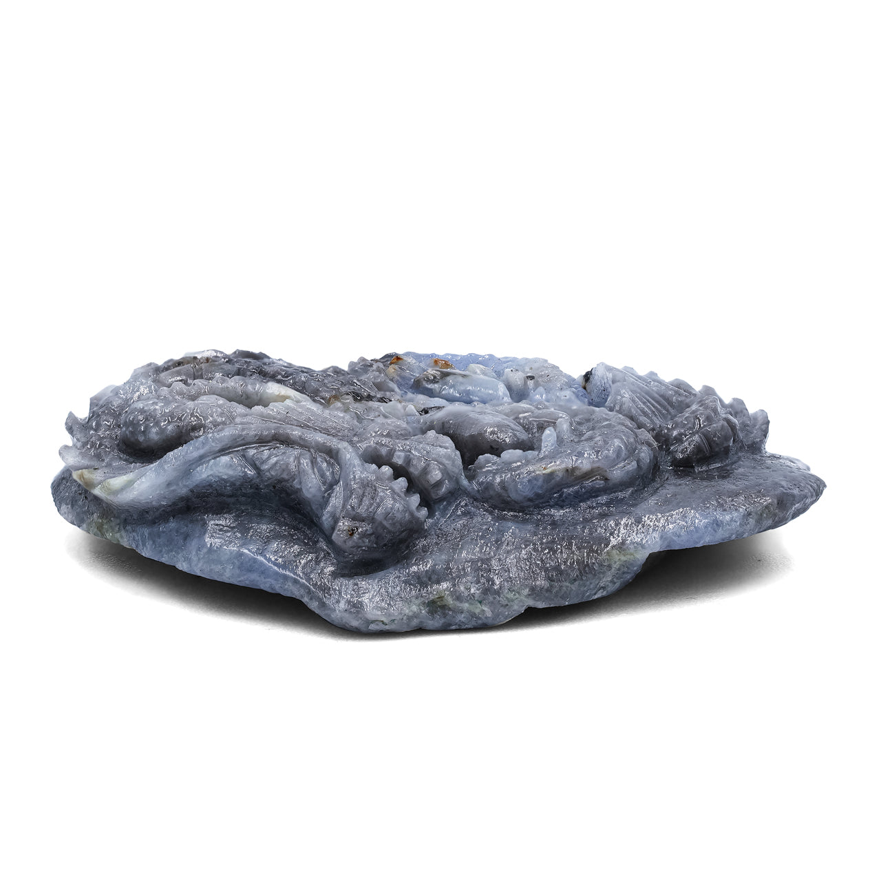 Sapphire Dragon Carving