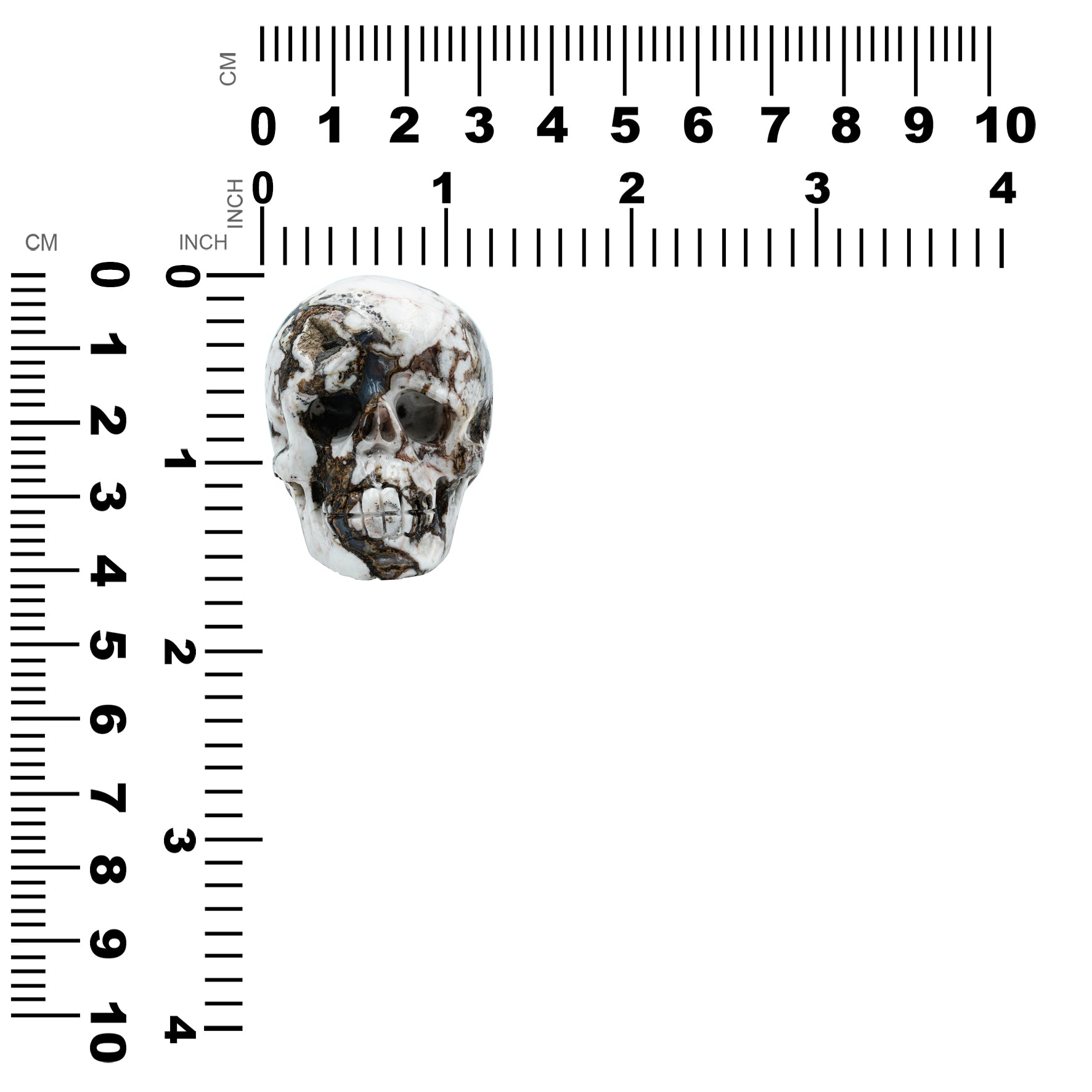 Arizona Verde Valley Chalcedony Agate Skull Carving 478.5cts