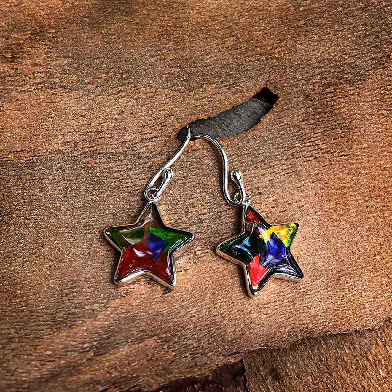 Starborn-Ammolite-Star-Earrings-Sterling-Silver-B07VWLJMFM-7