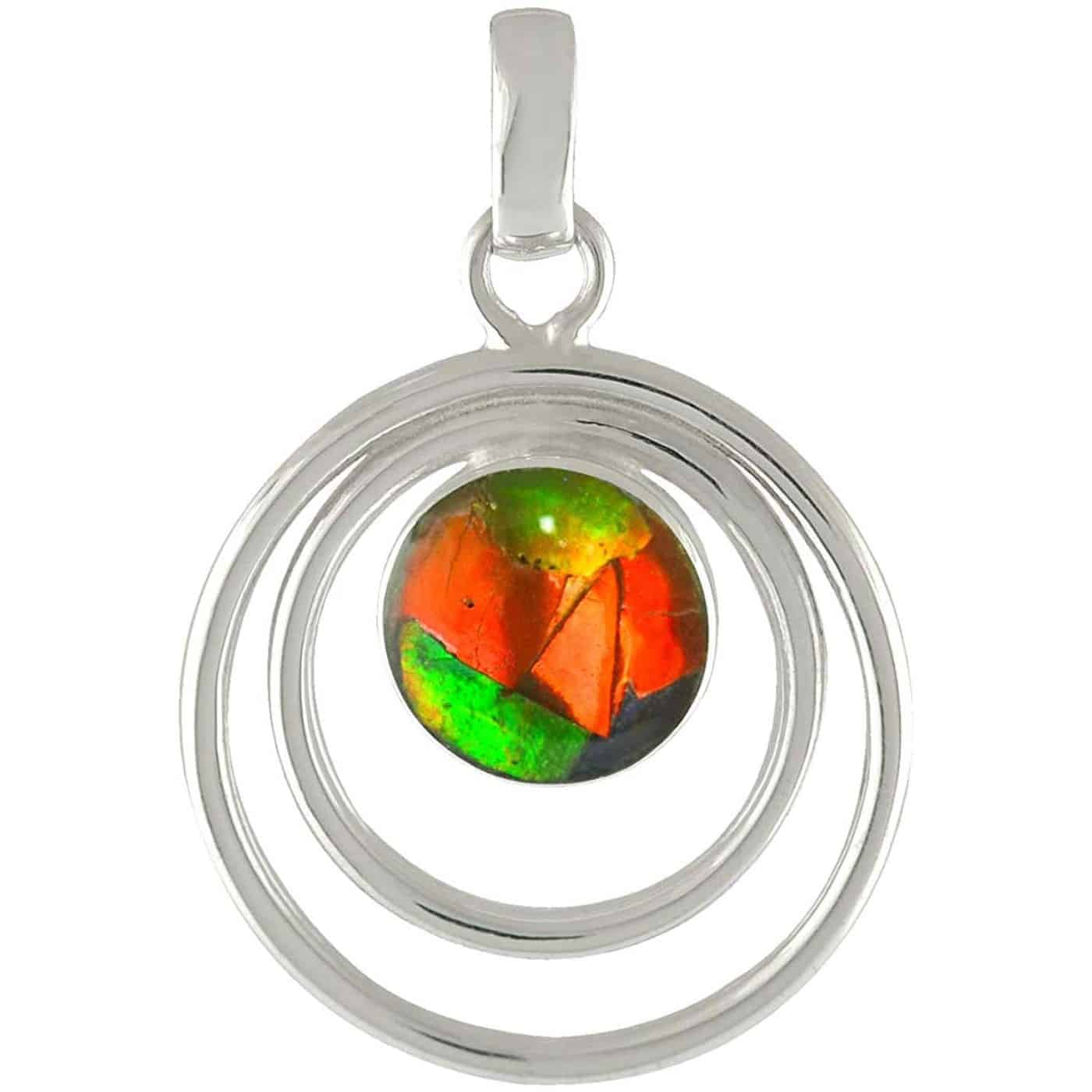 Starborn-Ammolite-Sterling-Silver-Pendant-and-Earring-Set-Graduated-Orbit-Design-B081K8J1B1-3
