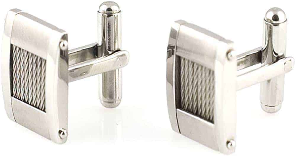Starborn-Creations-Stainless-Steel-Cable-Pattern-Cuff-Links-B00QHAHZXW-2