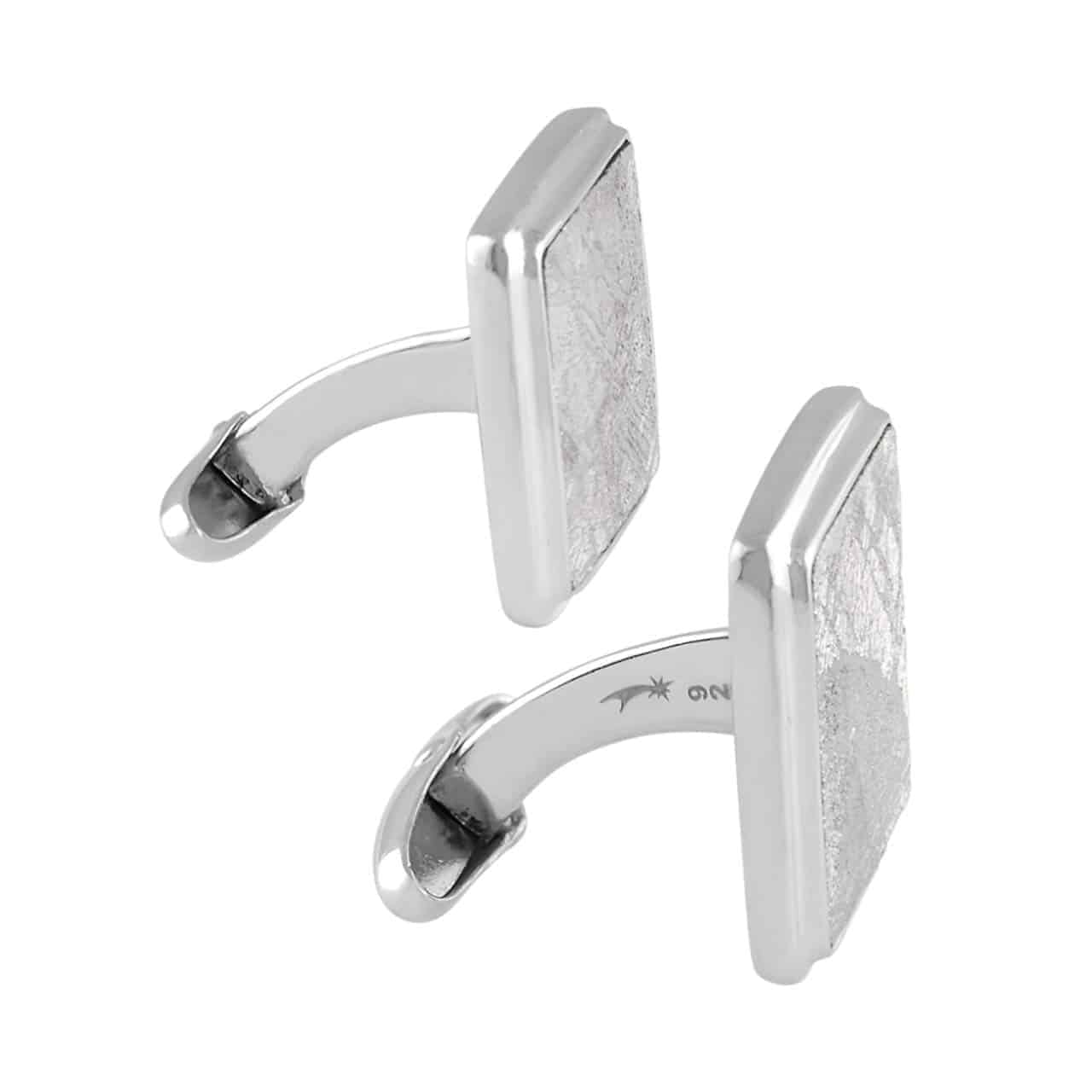 Starborn-Creations-Sterling-Silver-Square-Gibeon-Meteorite-Cuff-Links-B00J7U0UDQ-2