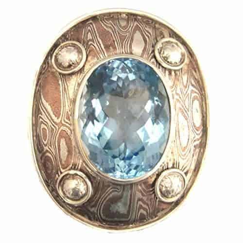 Starborn-Creations-Sterling-Silver-and-Copper-Mokume-Gane-Blue-Topaz-Pendant-B00UGLV47Q
