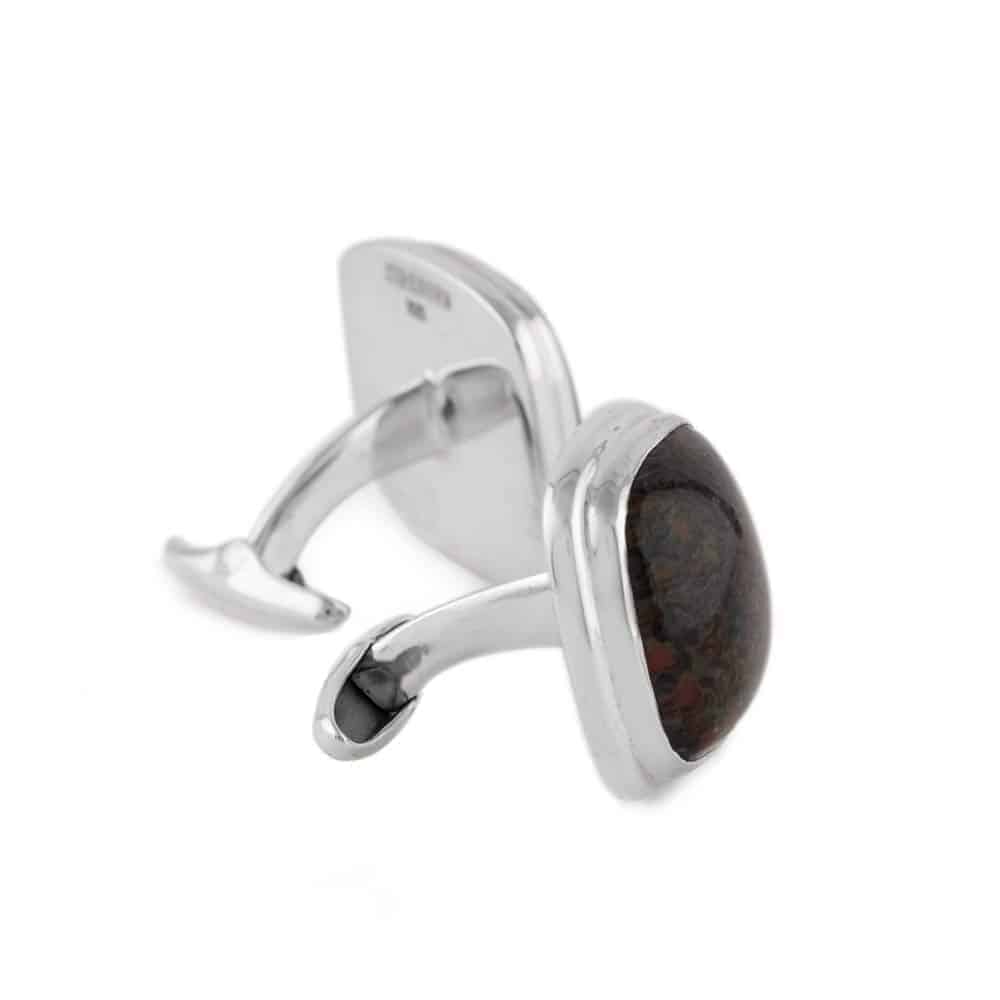 Starborn-Sterling-Silver-Agatized-Fossil-Dinosaur-Bone-Cuff-Links-B074527B18-2