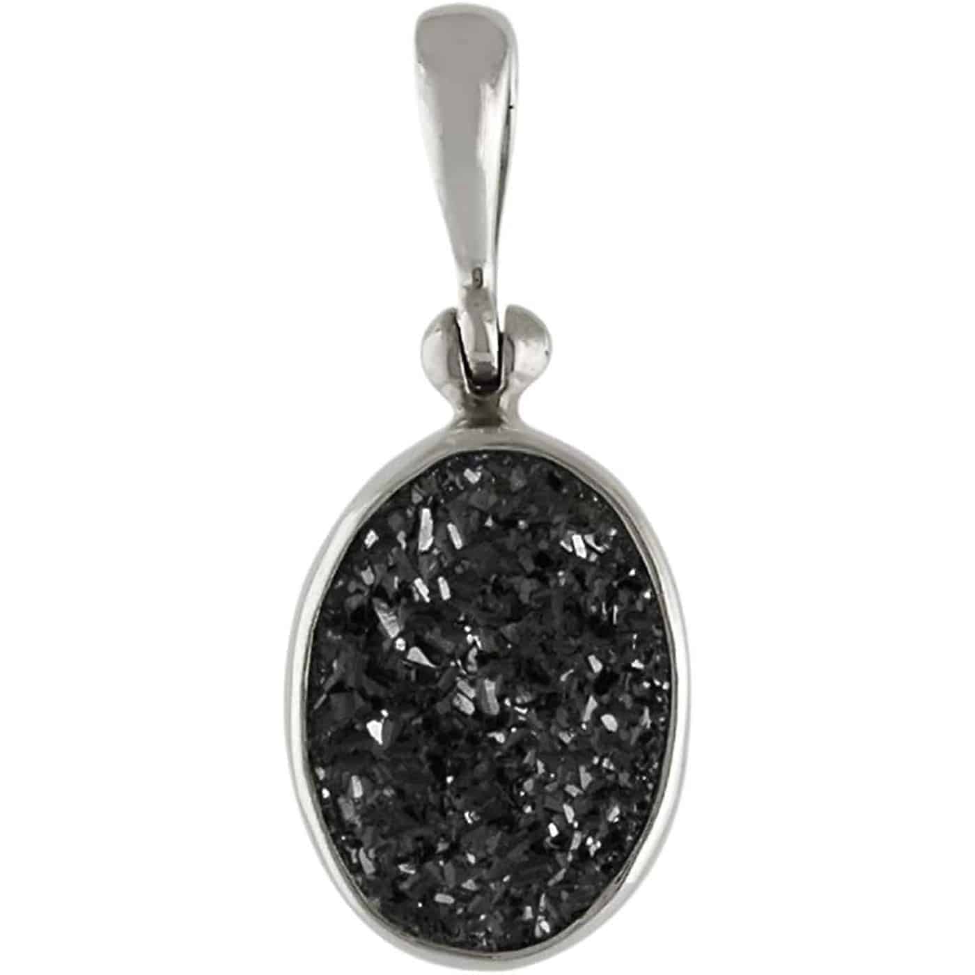Starborn-Sterling-Silver-Black-Knight-Oval-Crystal-Quartz-Drusy-Pendant-B082DM2745-2