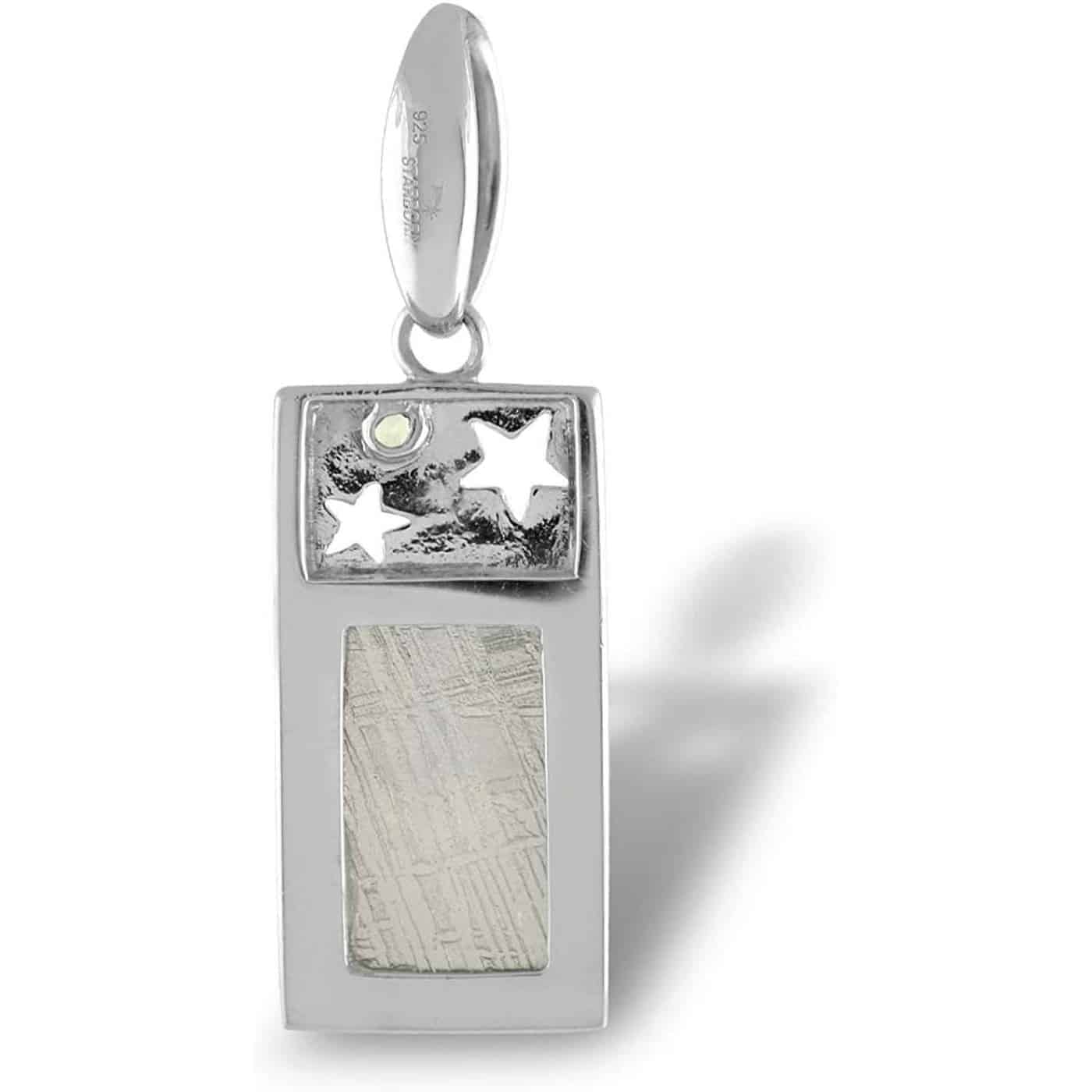 Starborn-Sterling-Silver-Muonionalusta-Meteorite-and-Moldavite-Star-Cut-Out-Pendant-B00CJJ8URK-2