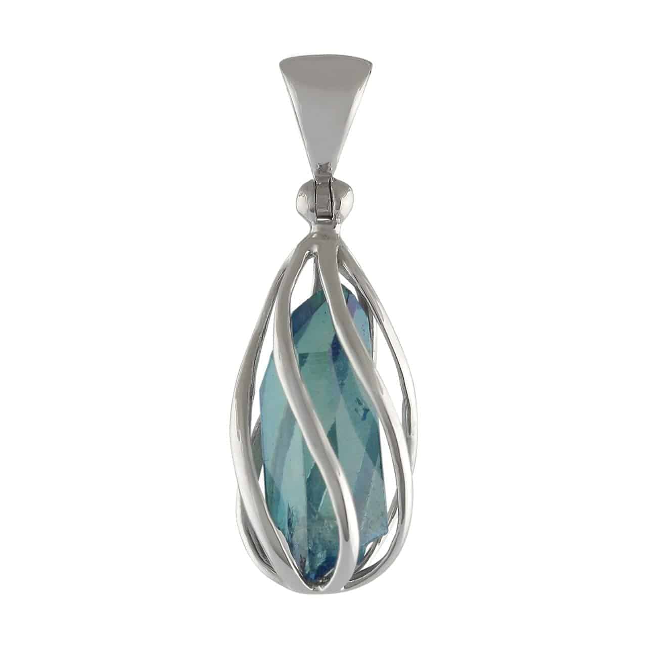 Starborn-Sterling-Silver-Spiral-Pendant-with-Aqua-Aura-Quartz-Crystal-B0858C5ZPH
