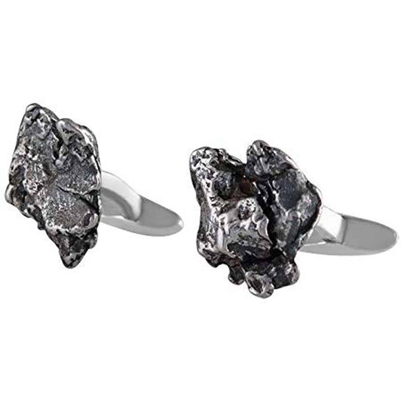 Starborn-Sterling-Silver-and-Genuine-Campo-Del-Cielo-Meteorite-Cufflinks-B07GL59MSM-6