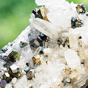 Rainbow Pyrite