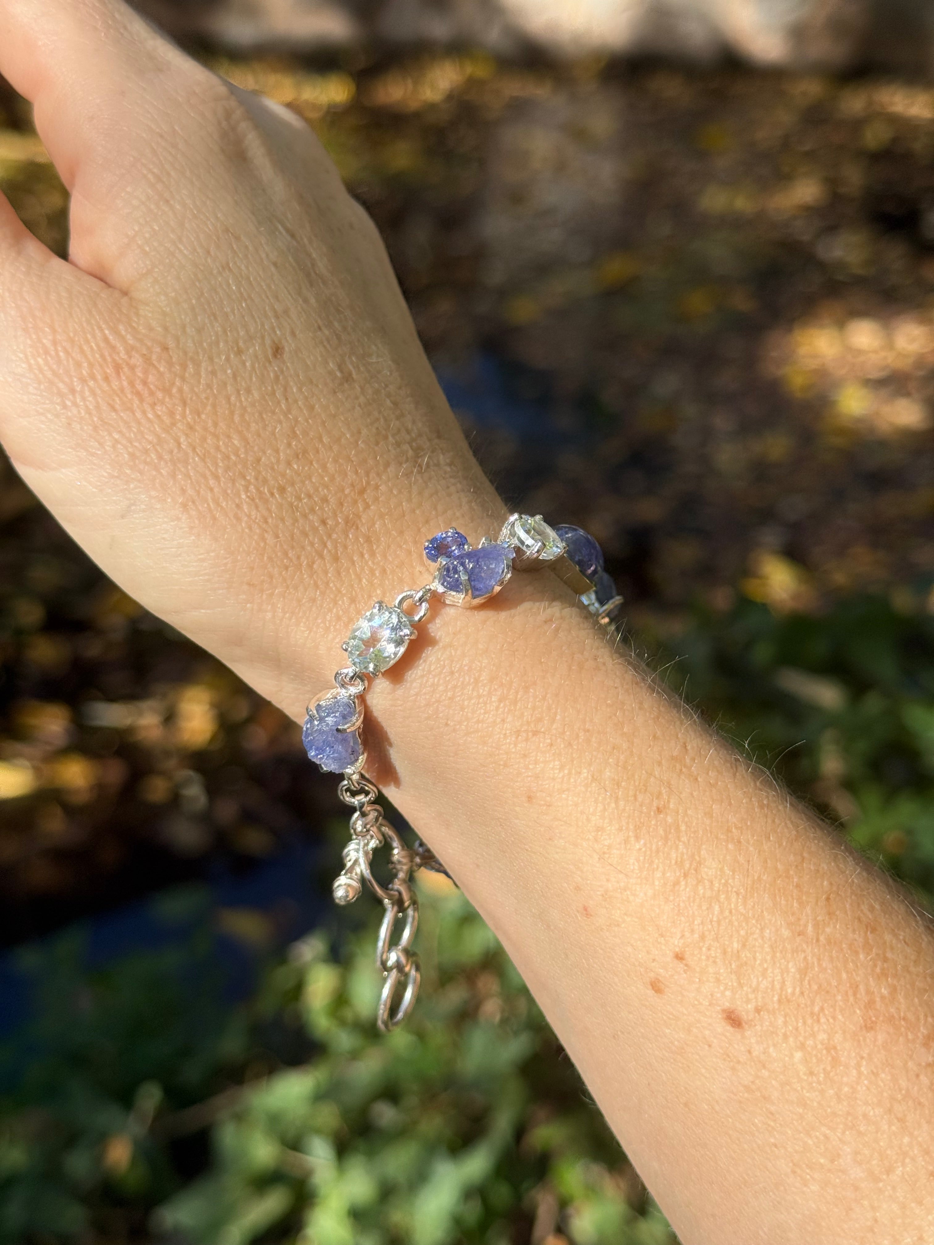Starborn Tanzanite Bracelet in Sterling Silver
