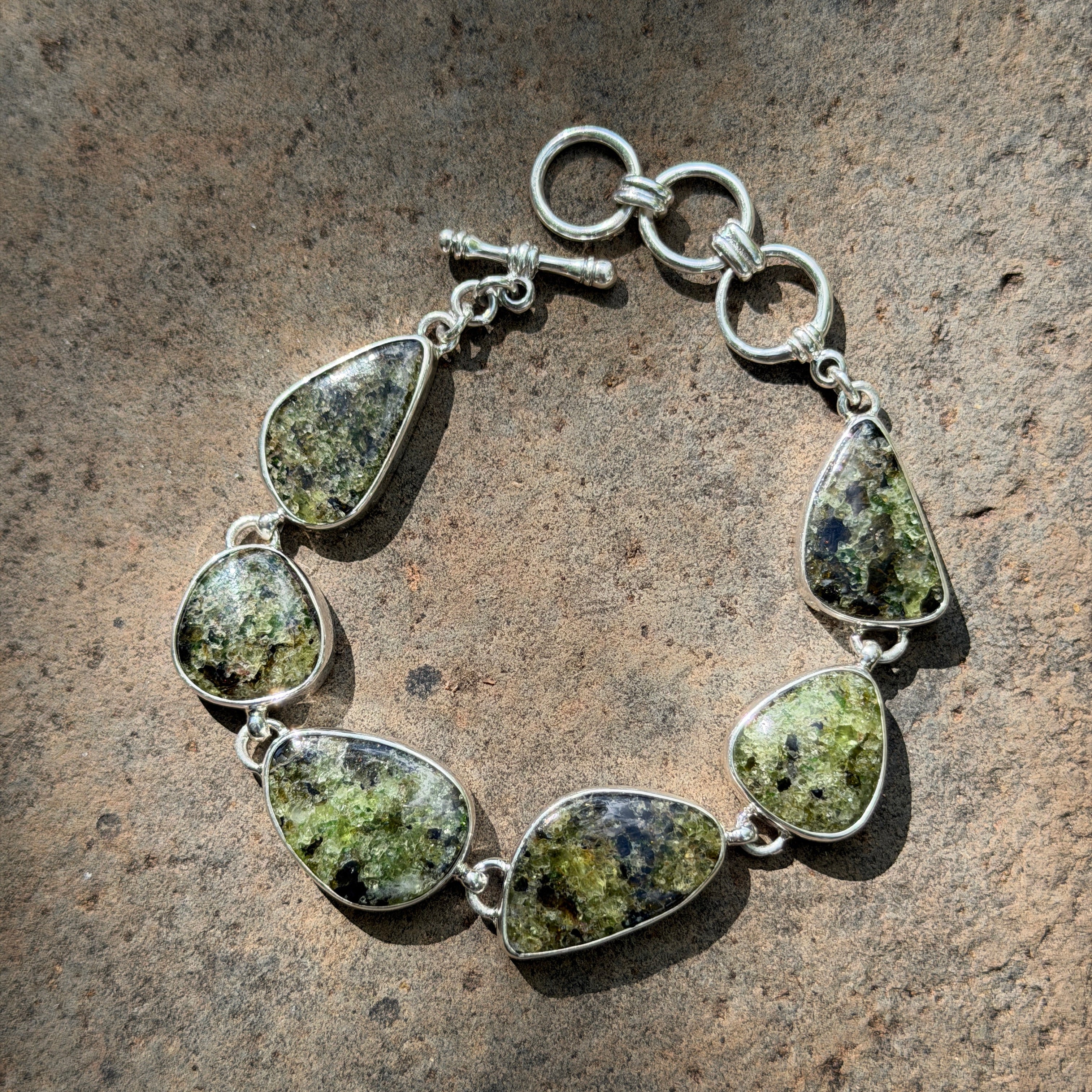 Starborn Arizona Peridot Bracelet in Sterling Silver
