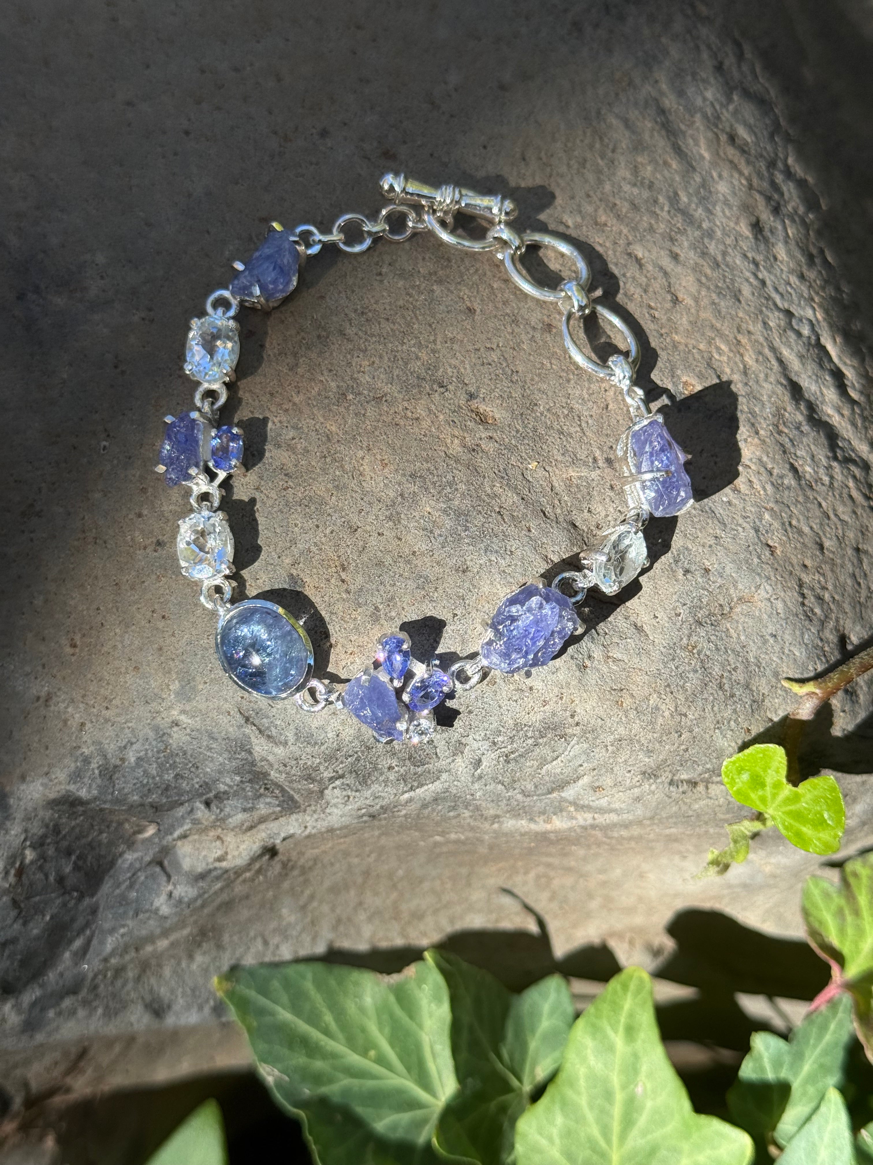 Starborn Tanzanite Bracelet in Sterling Silver