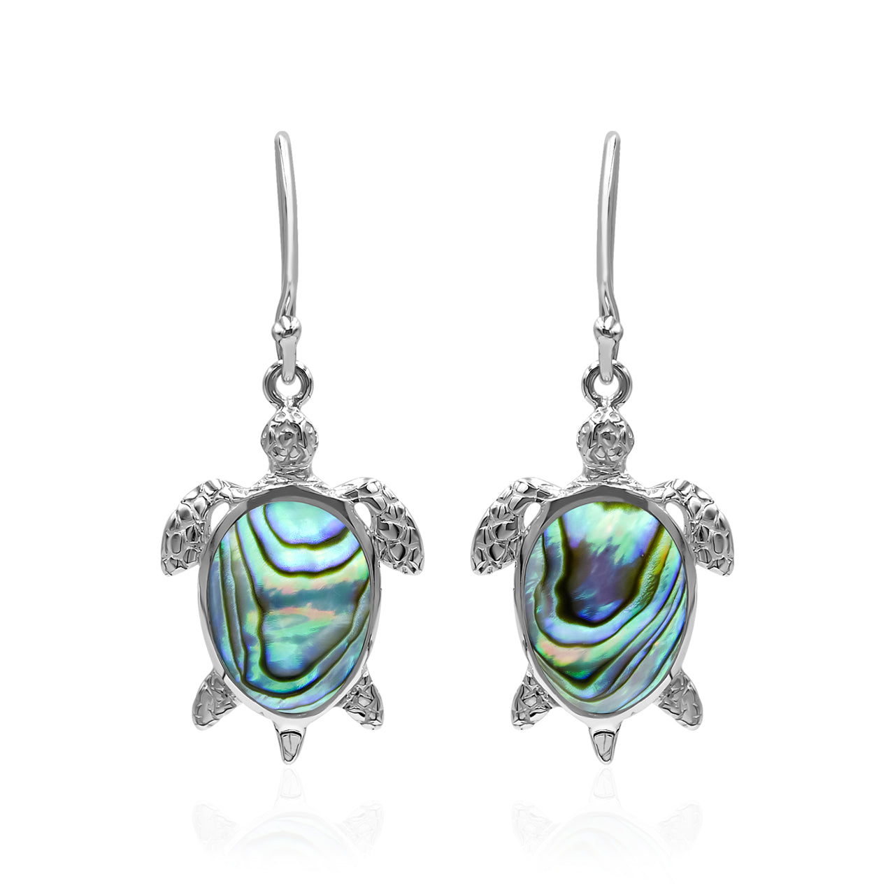 Starborn Turtle Earring in Sterling Silver