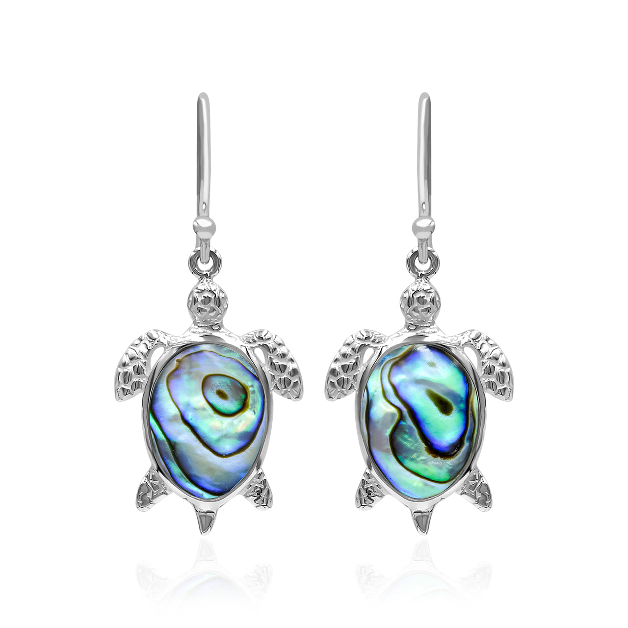 Starborn Turtle Earring in Sterling Silver
