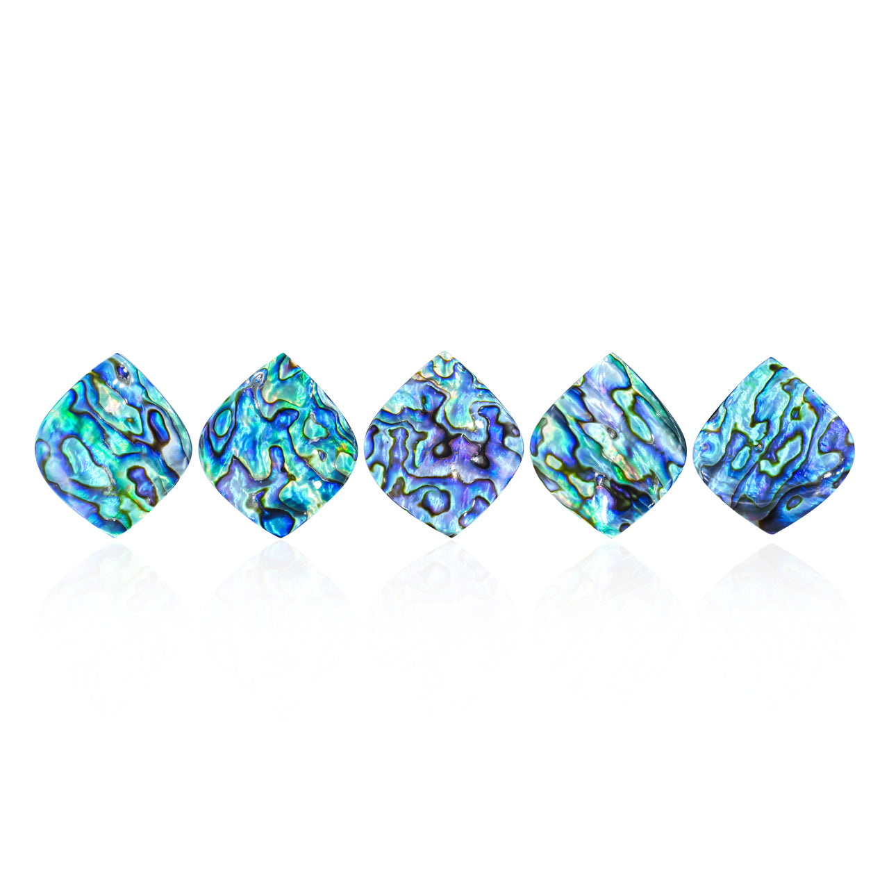 Starborn Abalone Shell Onion Cabochon - 1 Piece