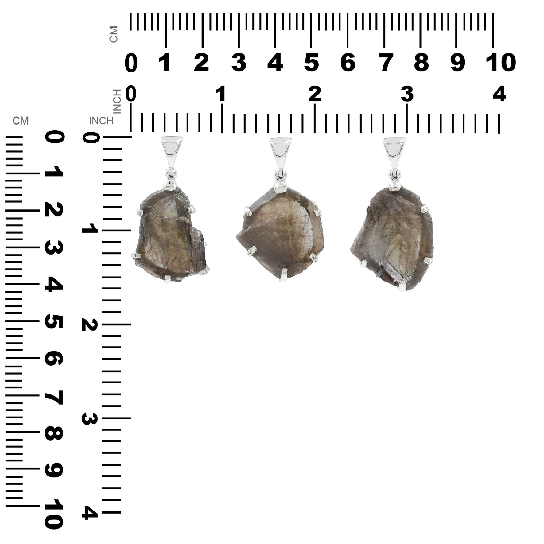 Starborn – Ring aus Sterlingsilber mit Tektit in der libyschen Wüste und Krappenfassung