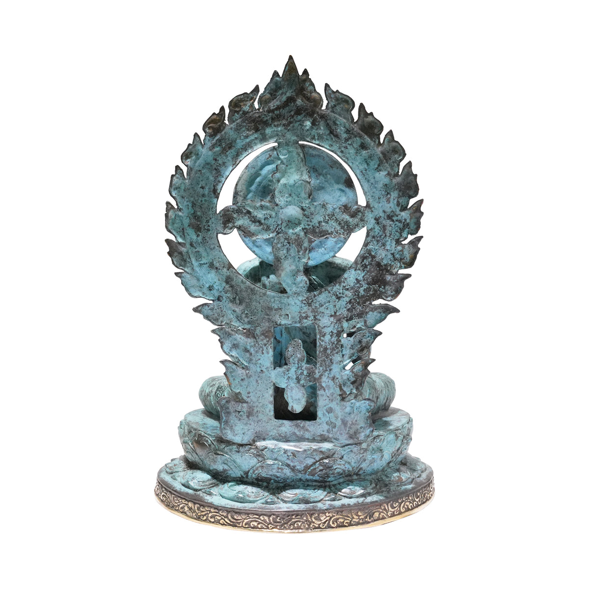 Elefante Starborn de Bronce Decorativo con la Trompa Levantada