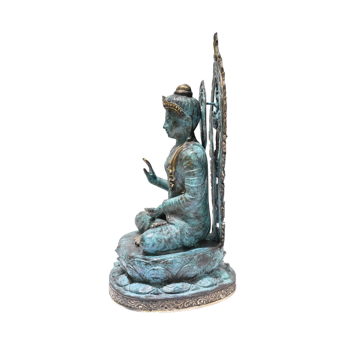 Elefante Starborn de Bronce Decorativo con la Trompa Levantada