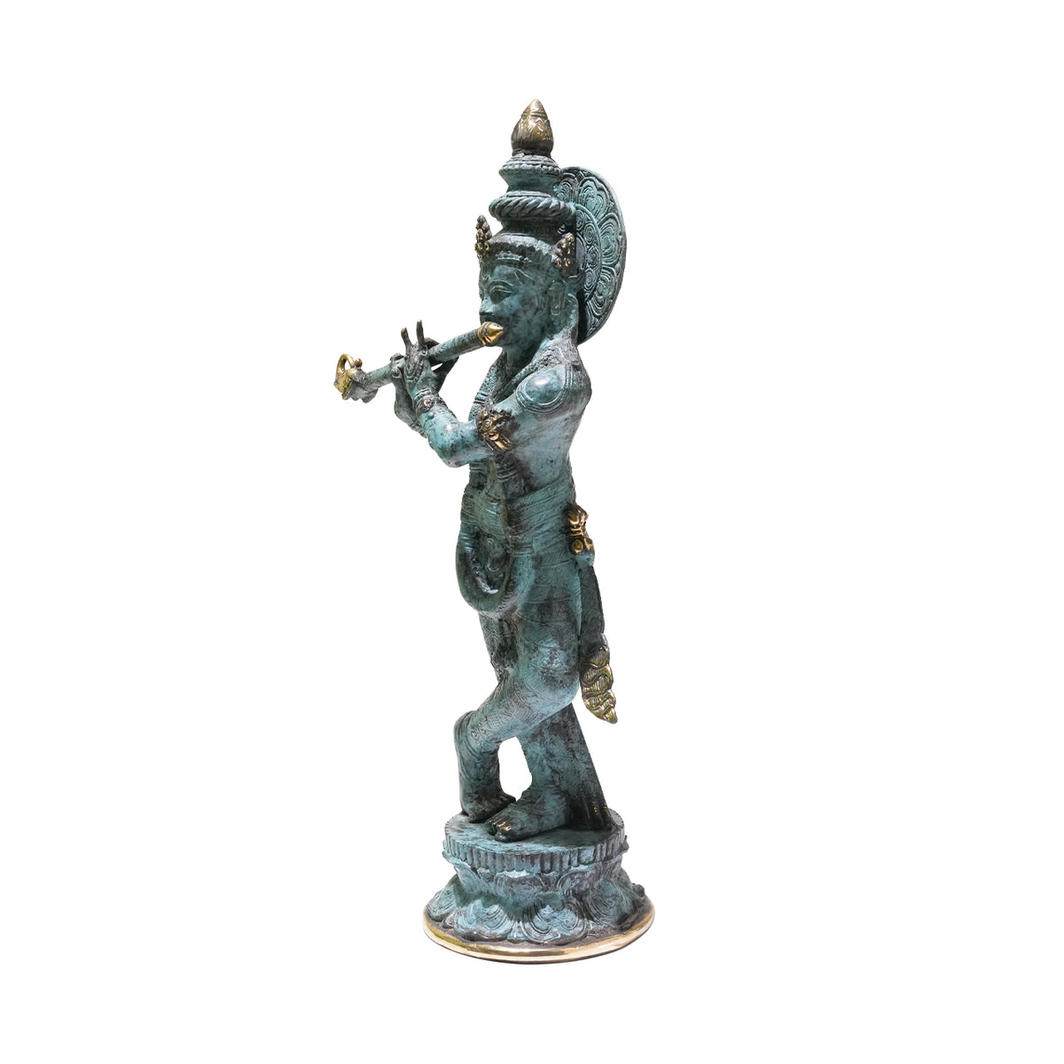 Starborn Lord Krishna Murlidhar Decorative Bronze Statue