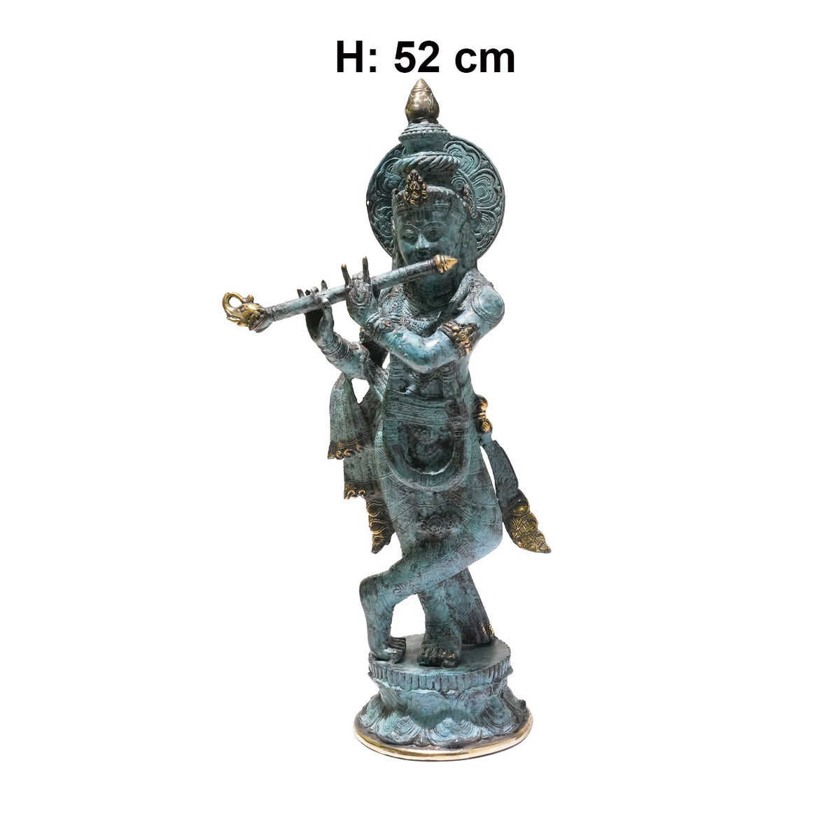 Starborn Lord Krishna Murlidhar Decorative Bronze Statue