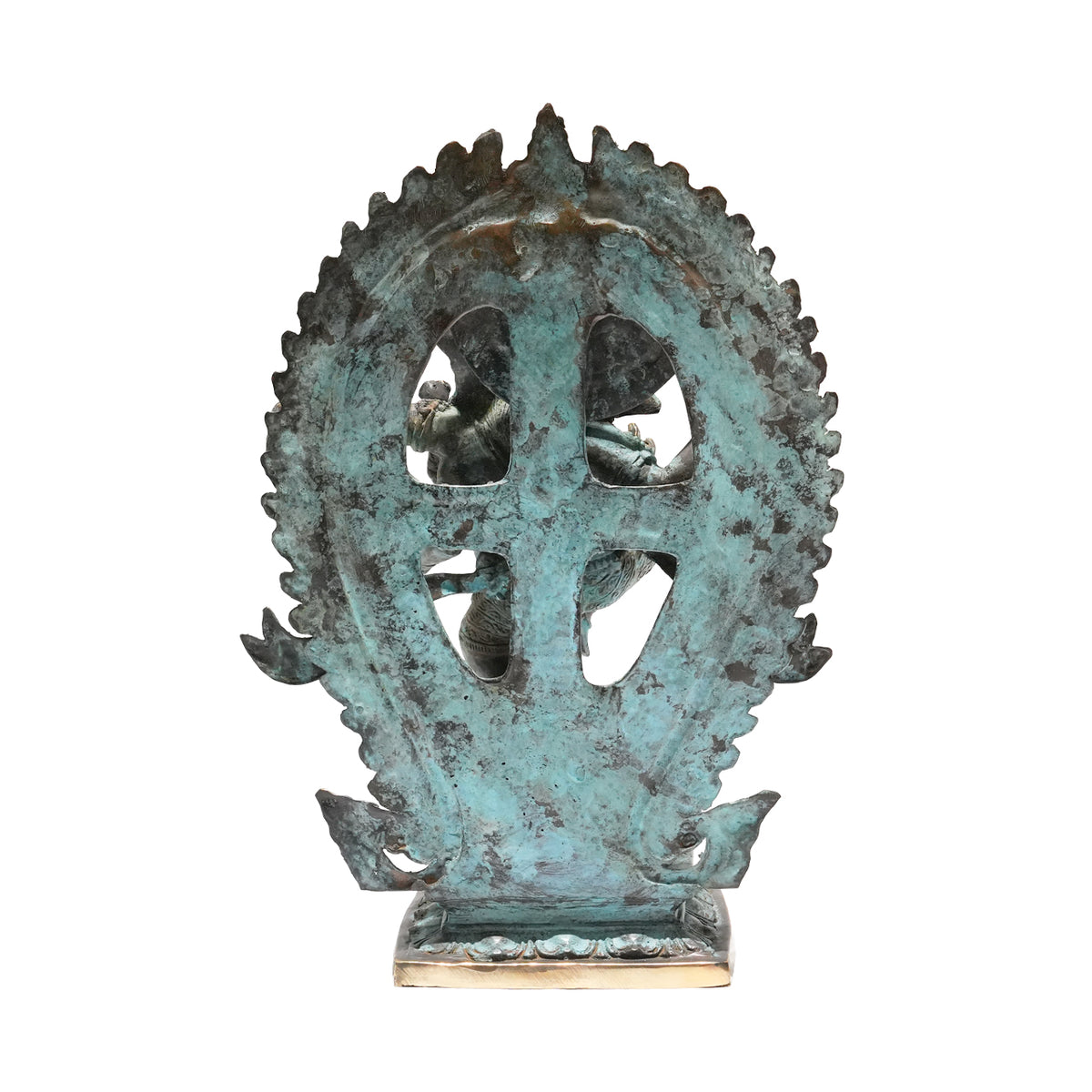 Estatua decorativa de bronce de Shiva Nataraja Starborn