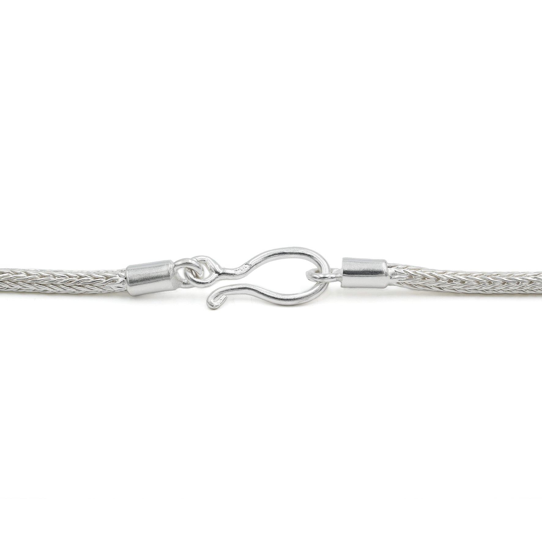 Starborn Sterling Silver 2.5mm Bali Wheat Chain