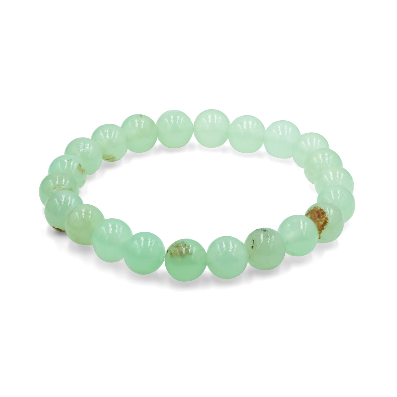 Pulsera elástica con cuentas de ammolita de 11 mm Starborn