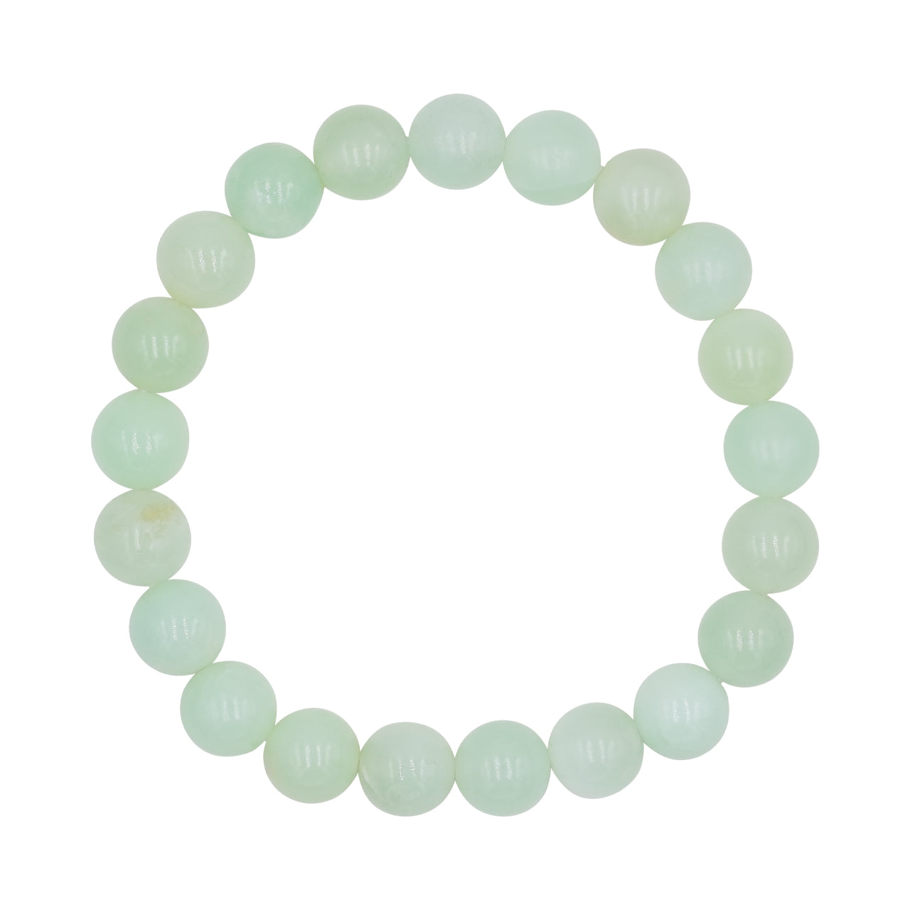 Pulsera elástica con cuentas de ammolita de 11 mm Starborn