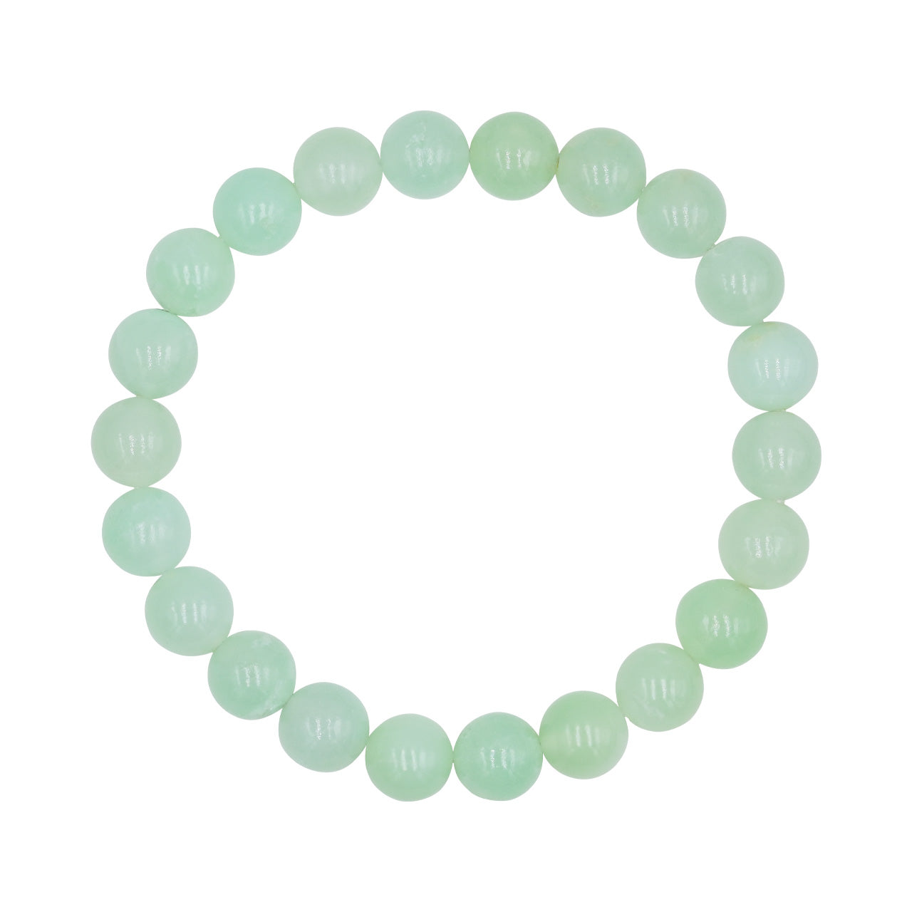 Pulsera elástica con cuentas de ammolita de 11 mm Starborn