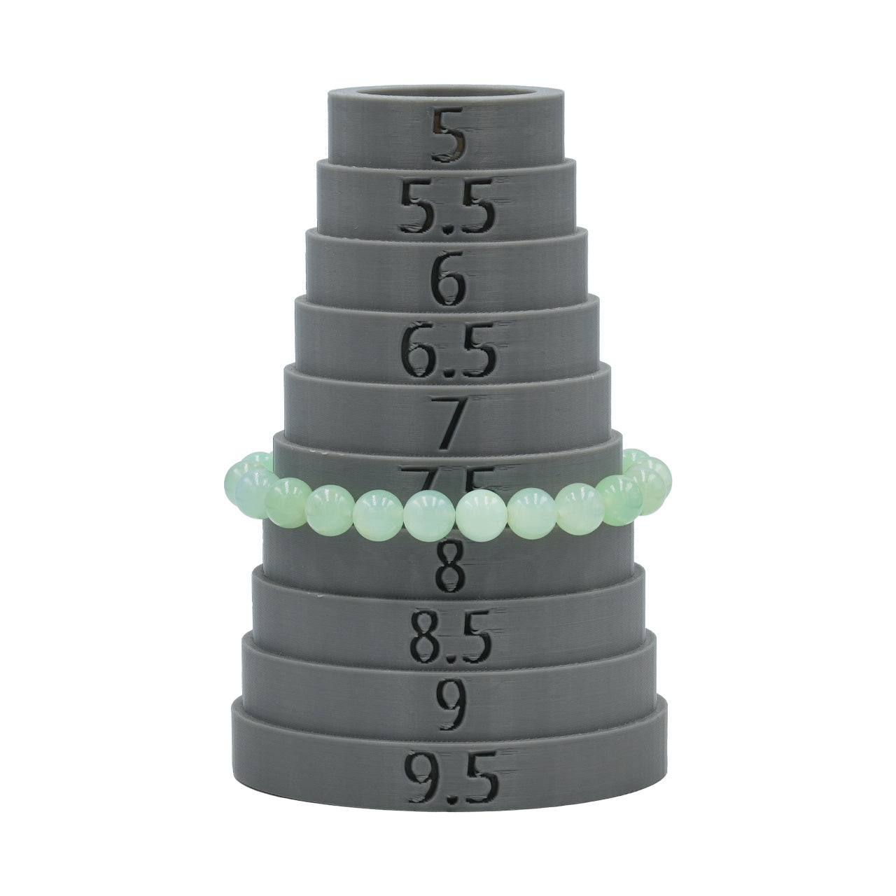 Pulsera elástica con cuentas de ammolita de 11 mm Starborn