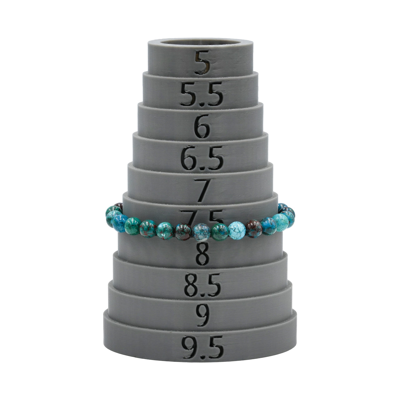 Starborn Chrysocolla Elastic Beaded Bracelet