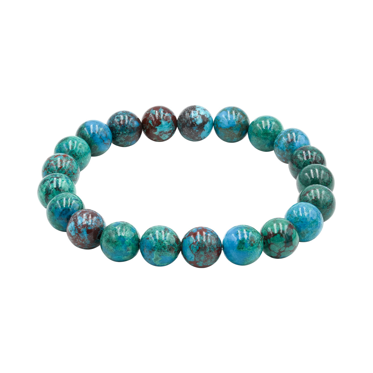 Starborn Chrysocolla Elastic Beaded Bracelet