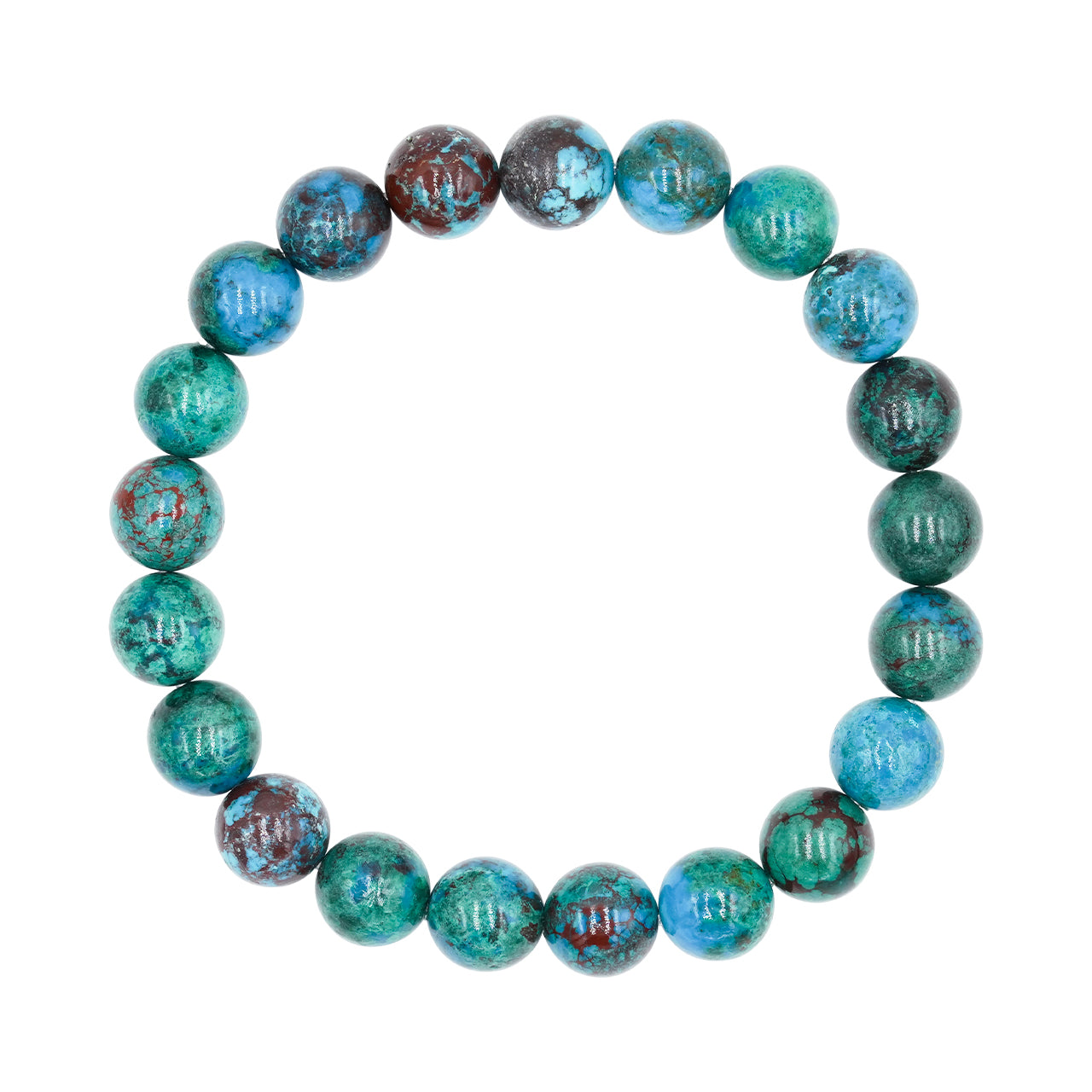 Starborn Chrysocolla Elastic Beaded Bracelet