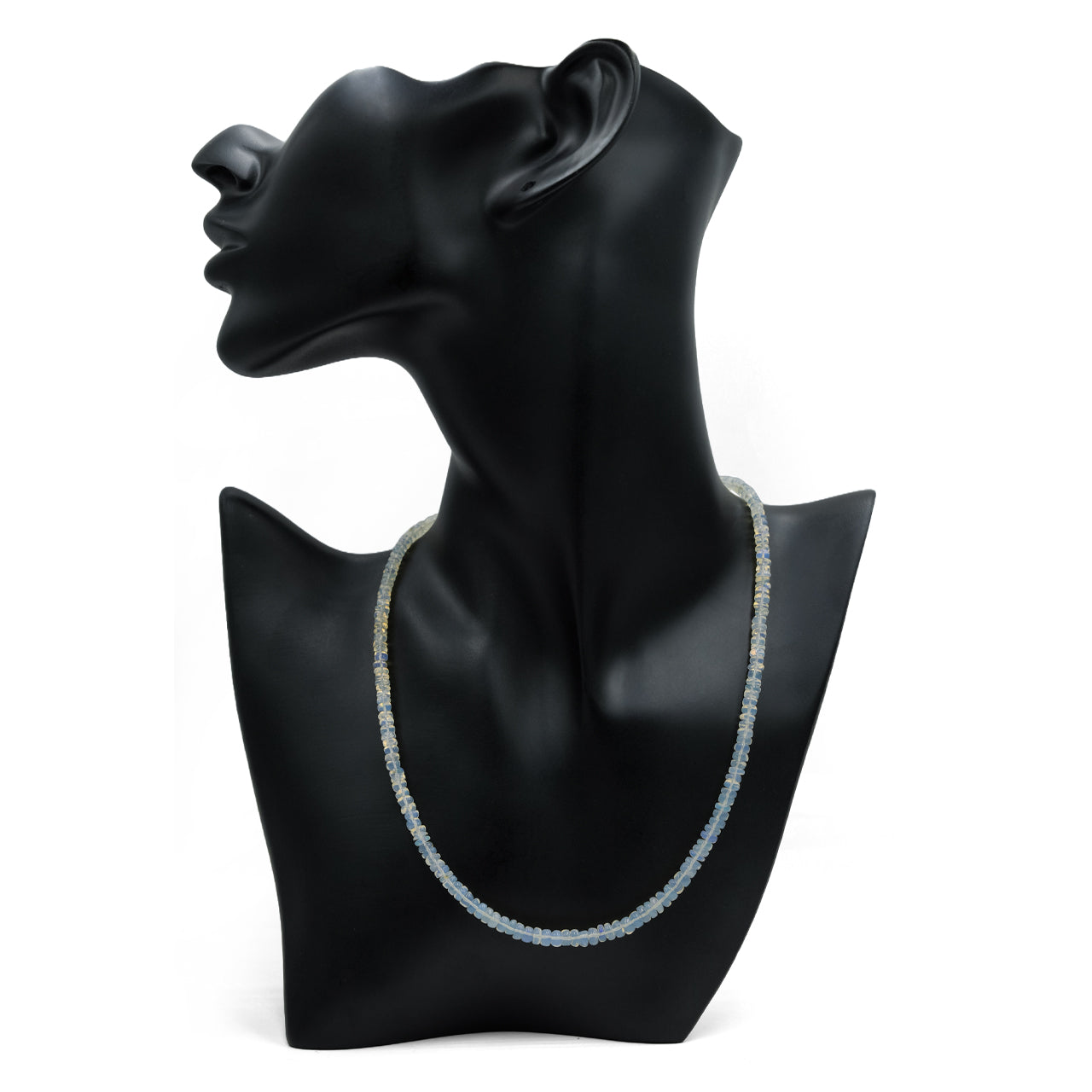 Starborn Natural Ethiopian Opal Adjustable Bead Chain Necklace