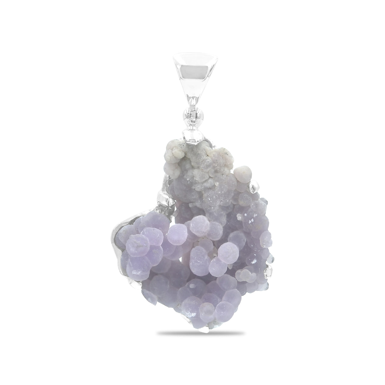 Starborn Grape Chalcedony Pendant in Sterling Silver