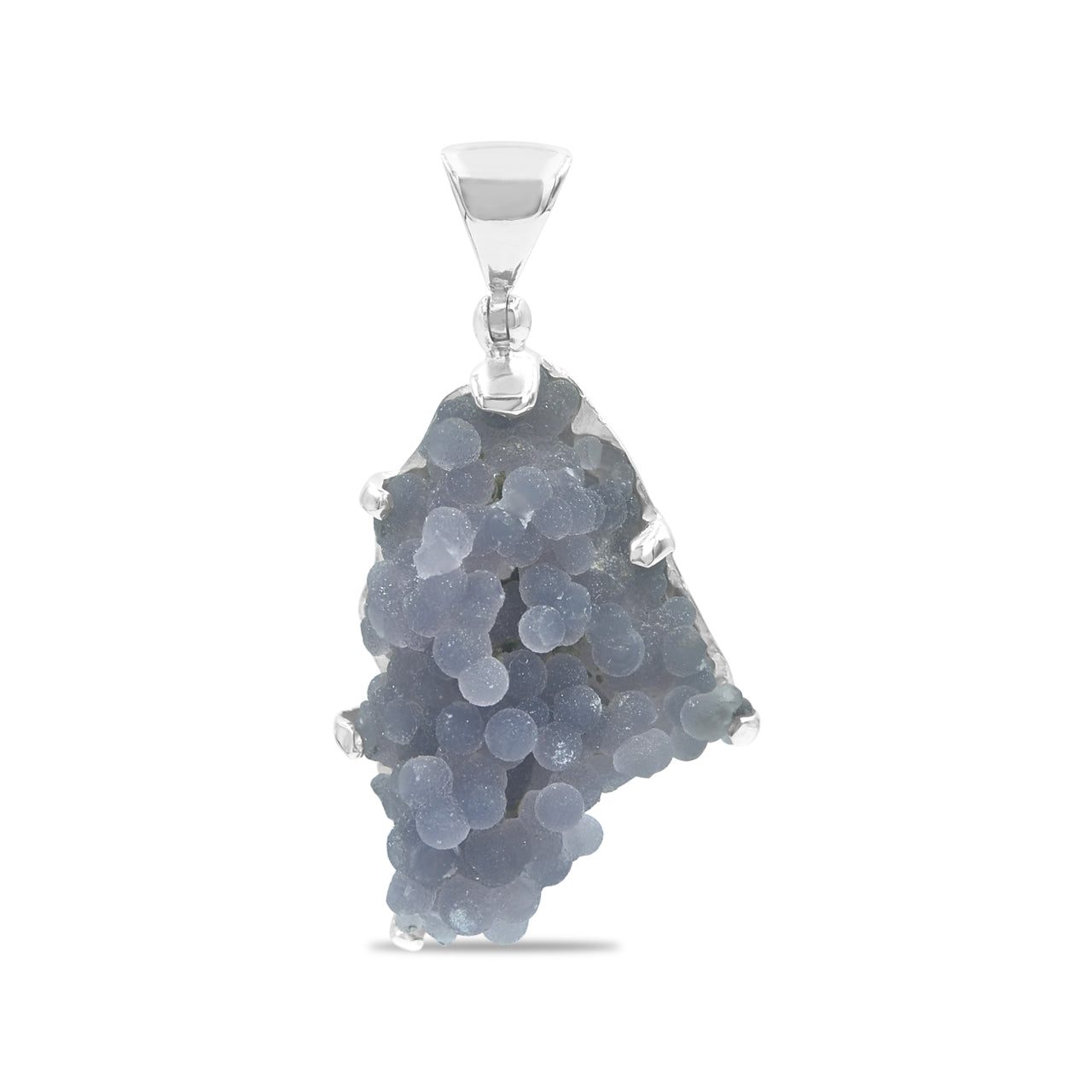 Starborn Grape Chalcedony Pendant in Sterling Silver