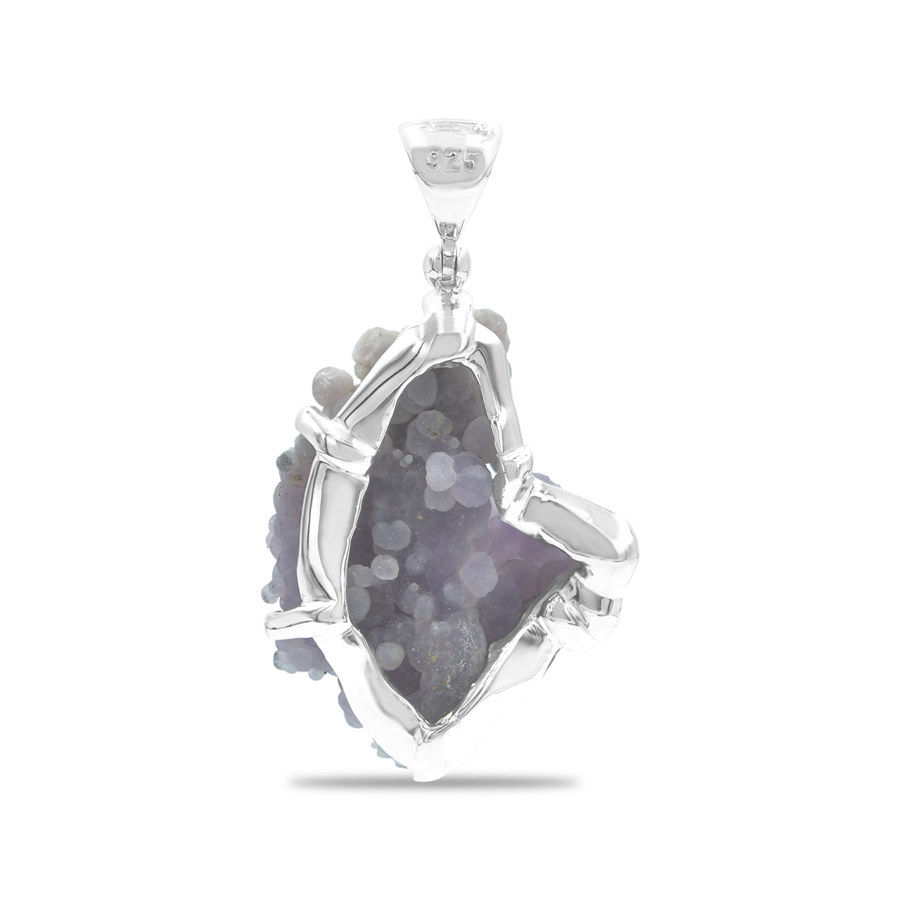 Starborn Grape Chalcedony Pendant in Sterling Silver